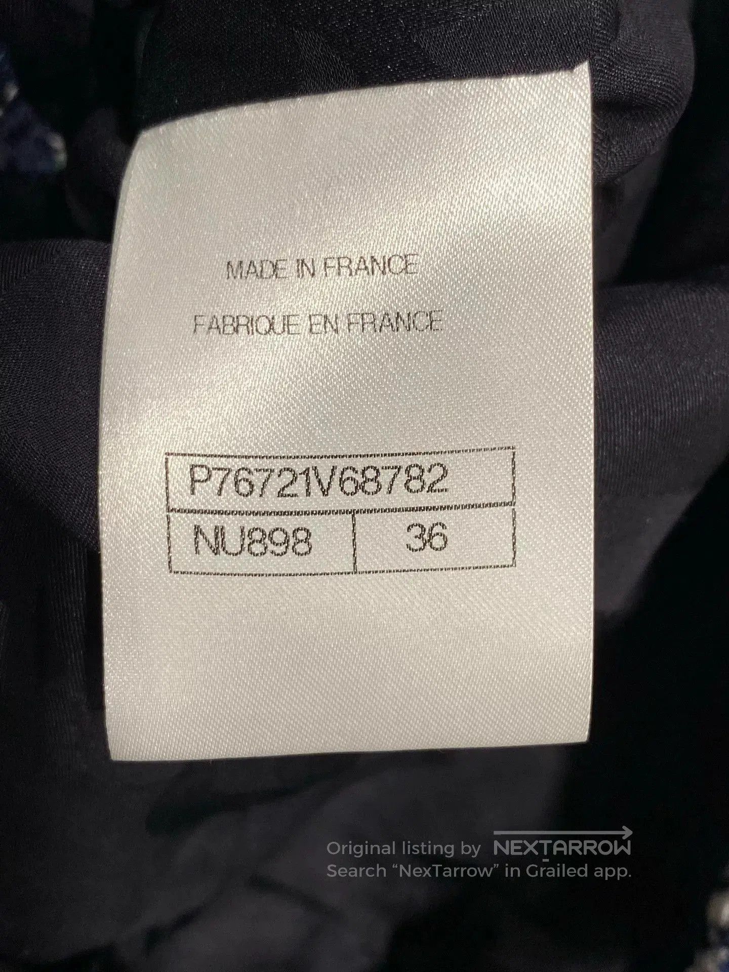 Chanel Chanel 2024 Blue Plaid Lapel Coat. Size US XS / EU 42 / 0 - 5 Thumbnail