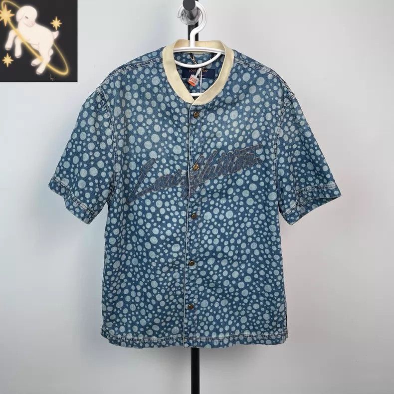 Louis Vuitton Louis Vuitton Yayoi Kusama co-branded blue polka-dot embro Size US S / EU 44-46 / 1 - 1 Thumbnail