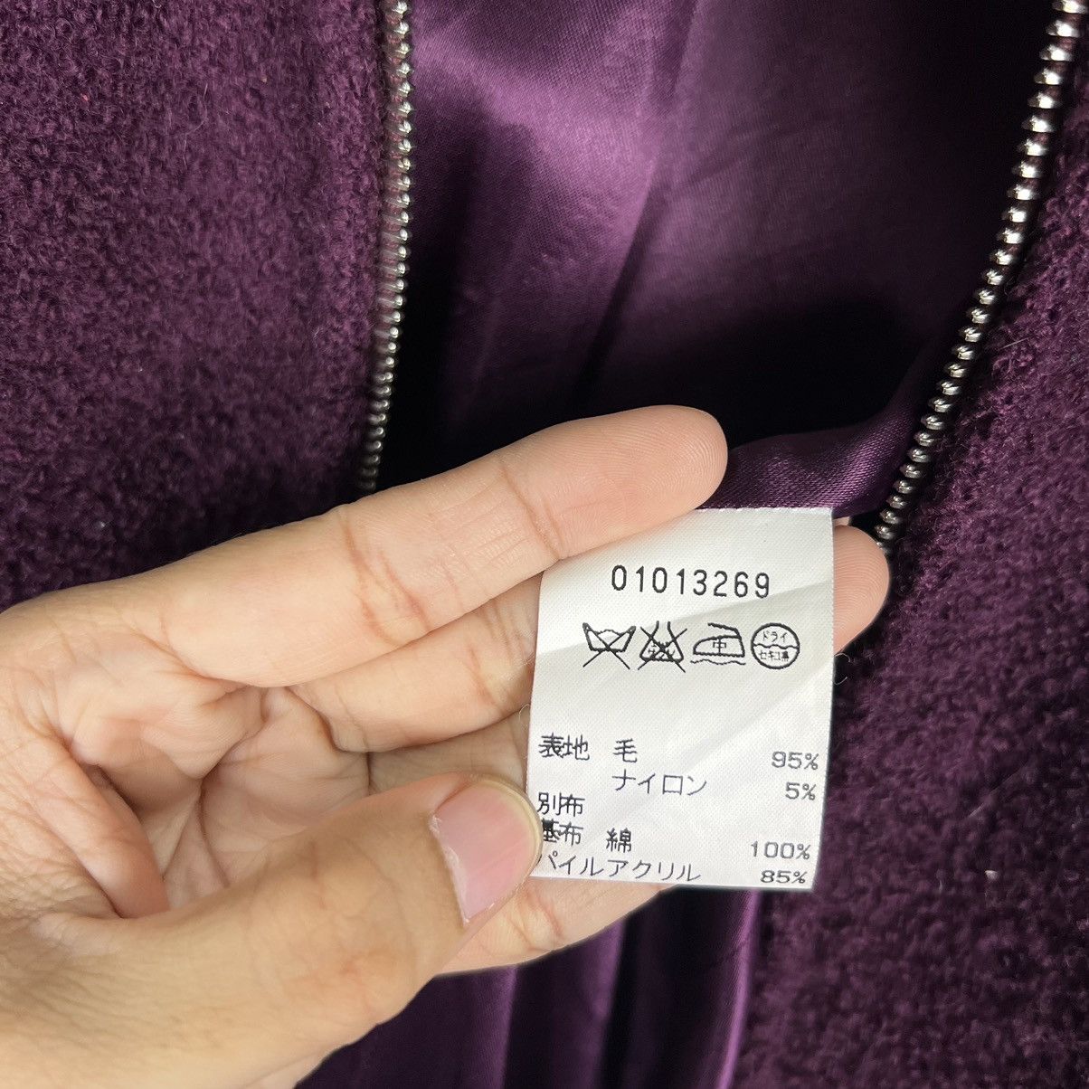 agnes b. 🔥 AGNES B FAUX FUR TRIM WOOL LONGCOAT Size M / US 6-8 / IT 42-44 - 14 Thumbnail