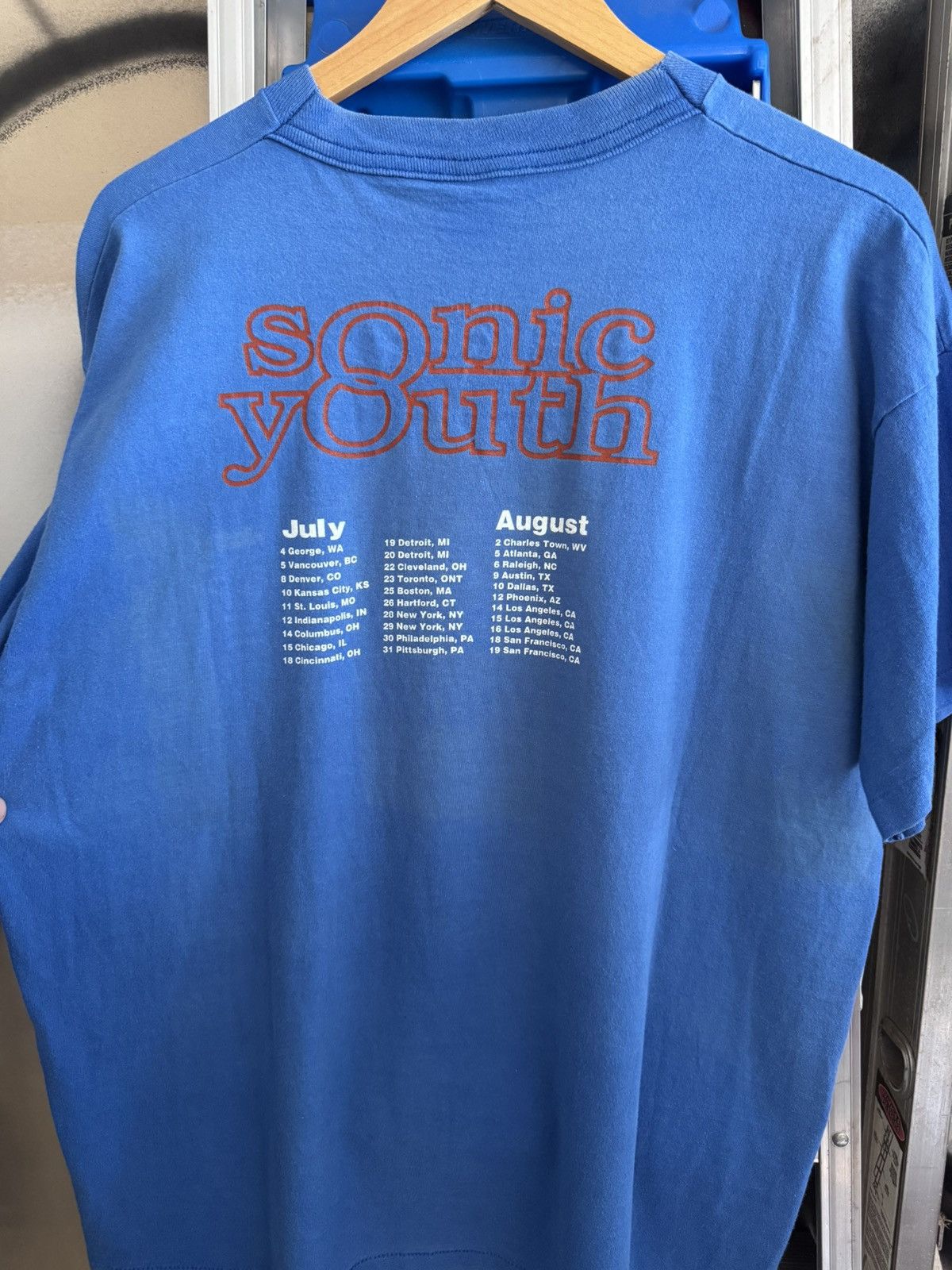 Other 1995 sonic youth washing machine 2 sided tour shirt dates Size US XL / EU 56 / 4 - 2 Thumbnail