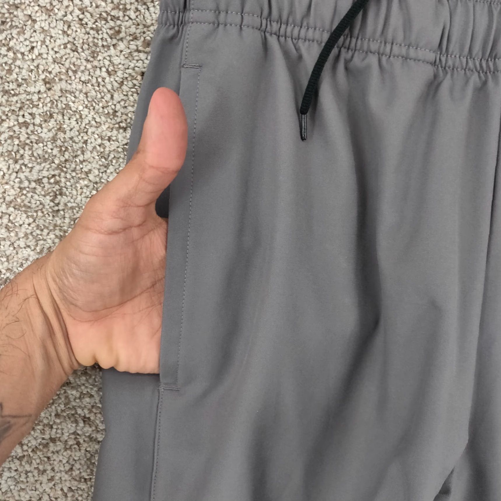 Nike Nike Jogger Pants Mens M Grey Woven Tapered 927380-036 Sportswear Nike Sportswear Classic Modern Size US 31 - 7 Thumbnail