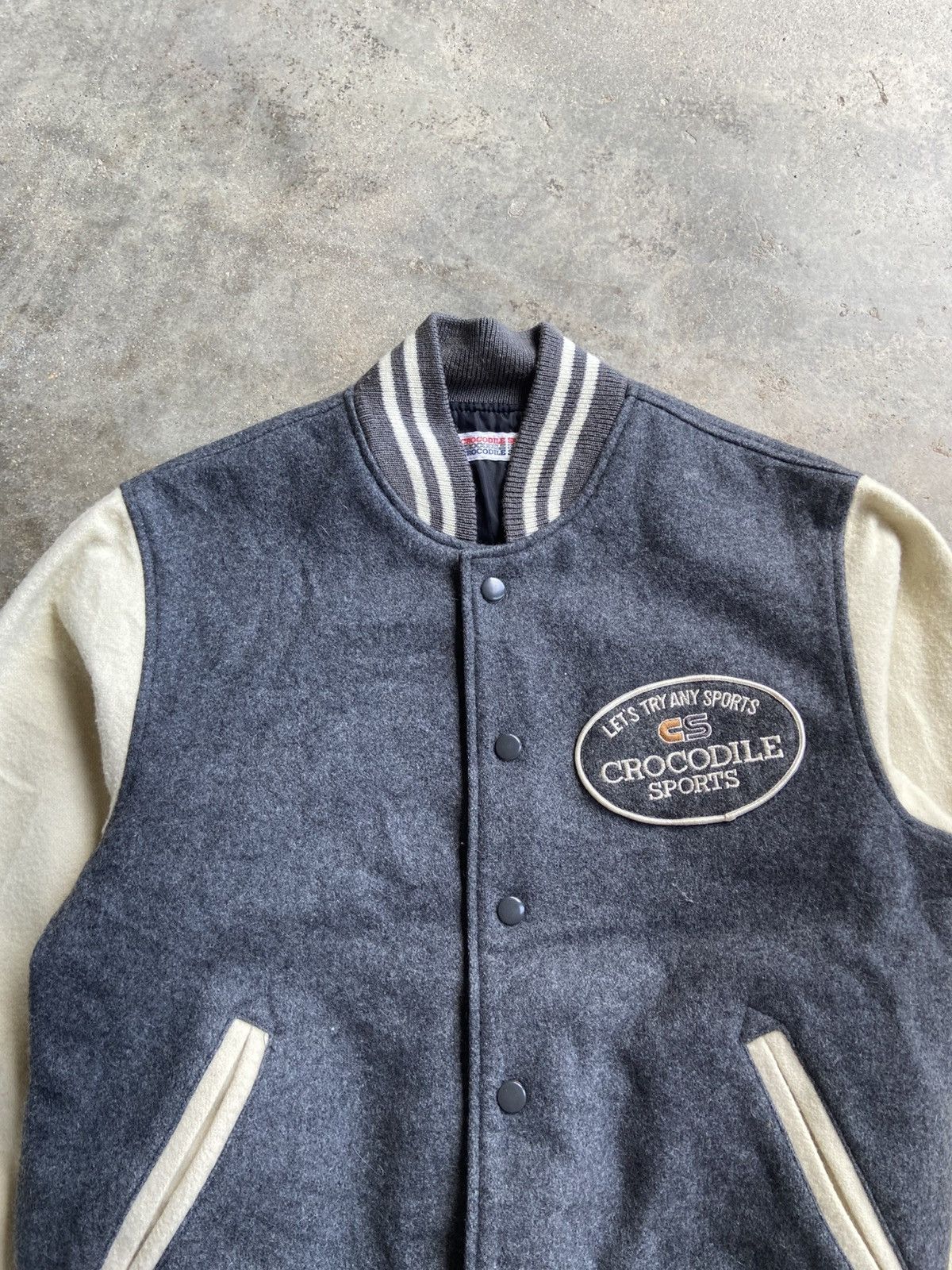 Vintage VINTAGE CROCODILE SPORT VARSITY JACKET Size US M / EU 48-50 / 2 - 4 Thumbnail