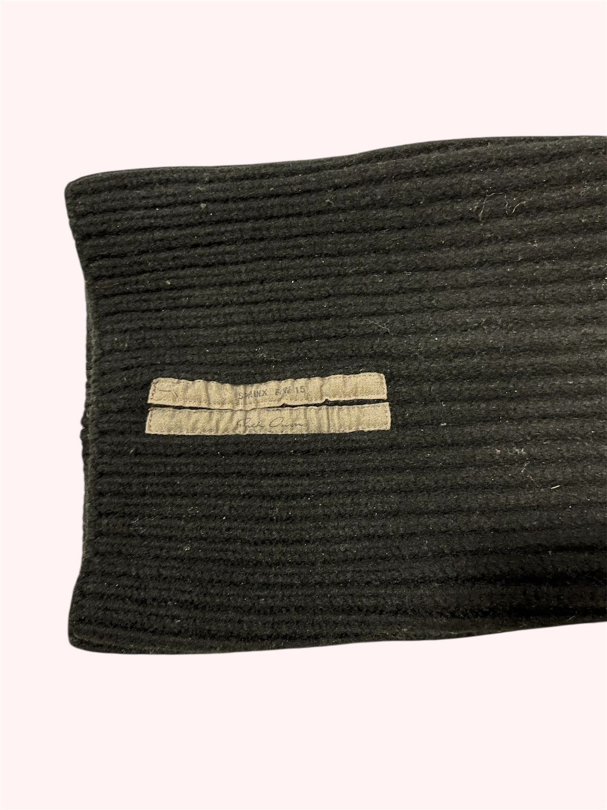 Rick Owens Cashmere Balaclava FW15 Sphinx Size ONE SIZE - 3 Thumbnail