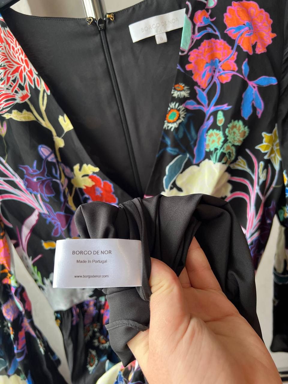 Grailed RRP $1199 BORGO DE NOR ASTREA FLORAL ART MAXI DRESS SIZE 8 Size M / US 6-8 / IT 42-44 - 11 Thumbnail