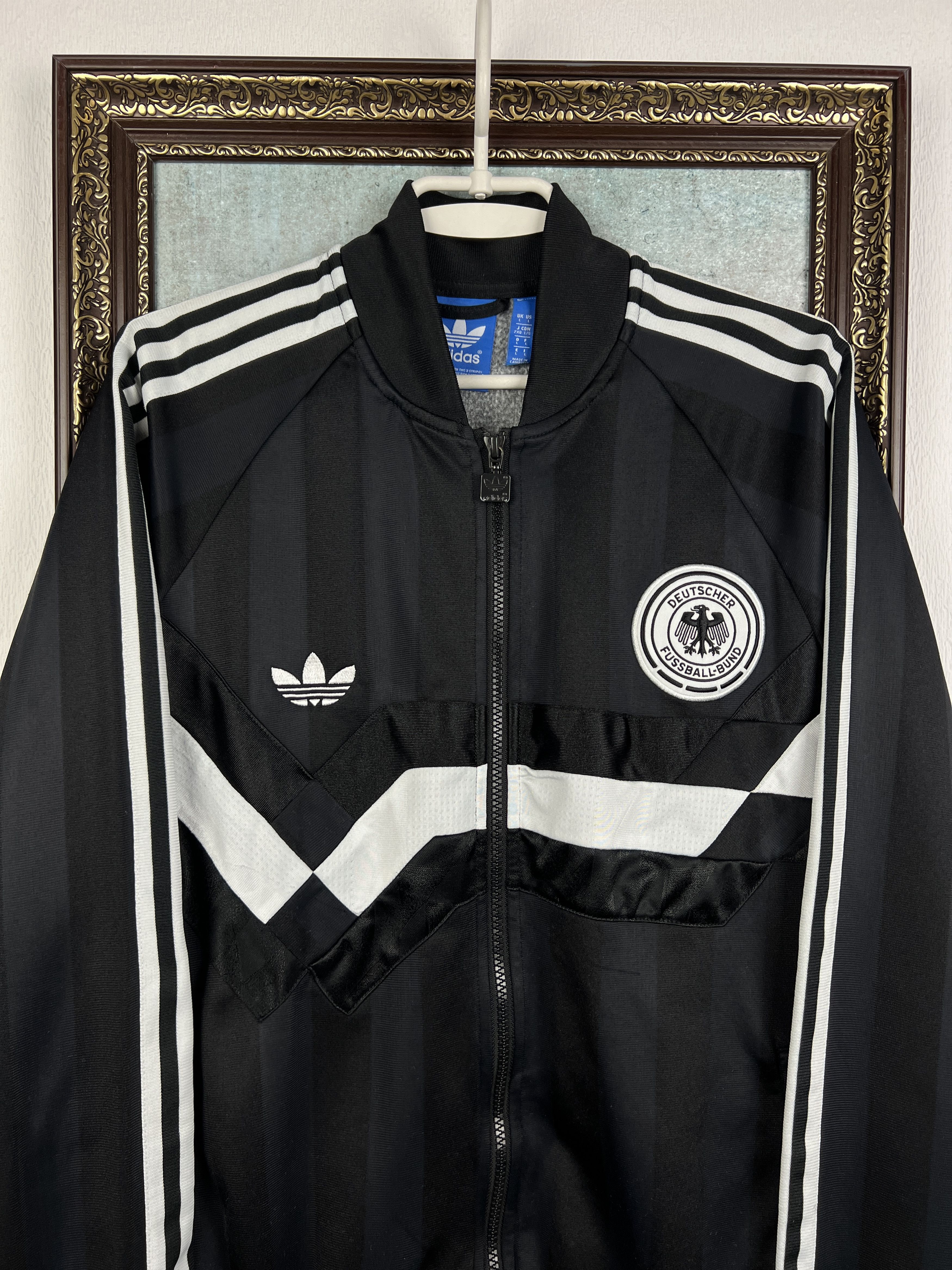 Adidas Originals Germany World Cup Football Jacket Soccer Track Top Size US L / EU 52-54 / 3 - 2 Thumbnail