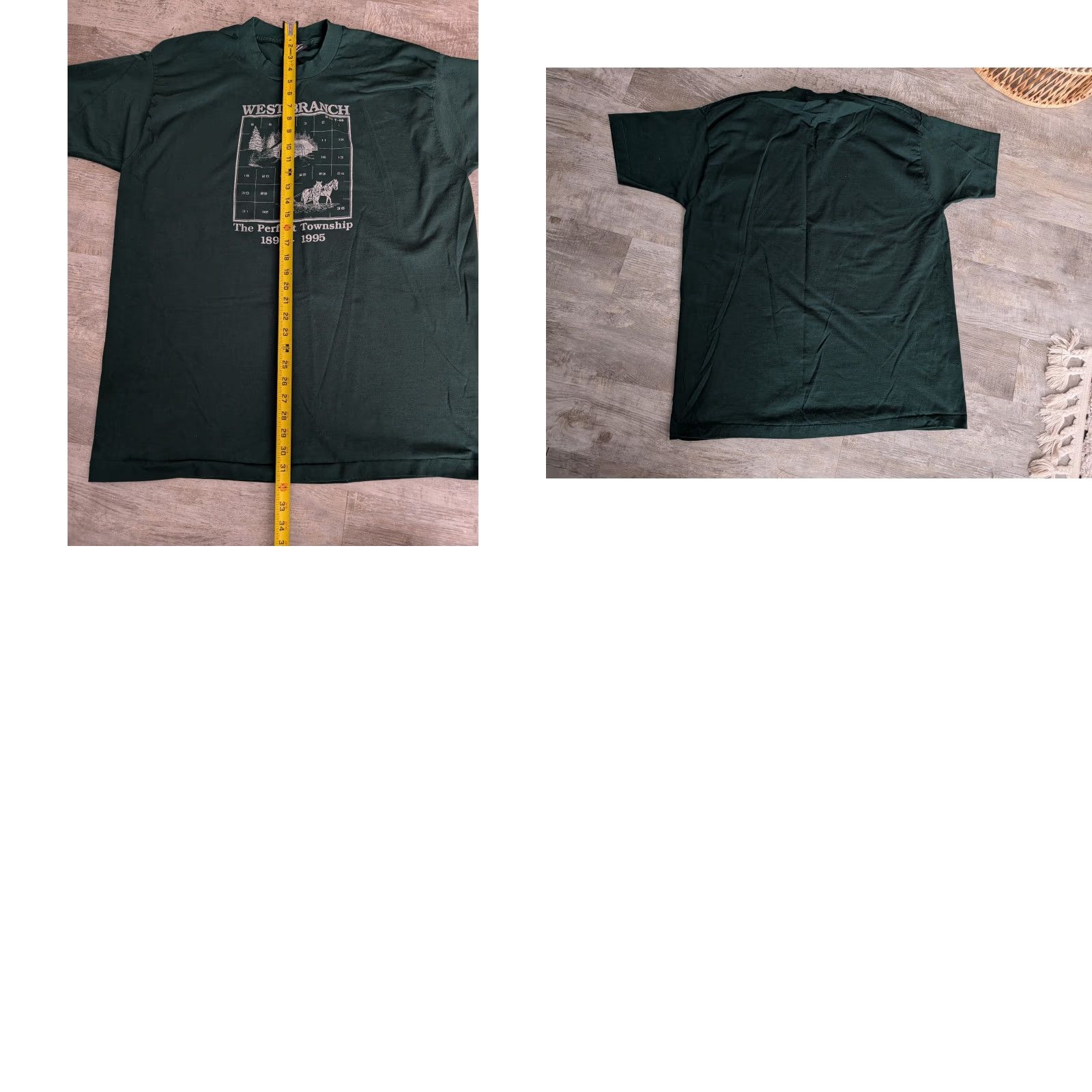 Vintage VINTAGE West Branch Michigan Perfect Township Centennial Tee Shirt USA Made 2XL EUC Size US XXL / EU 58 / 5 - 8 Thumbnail
