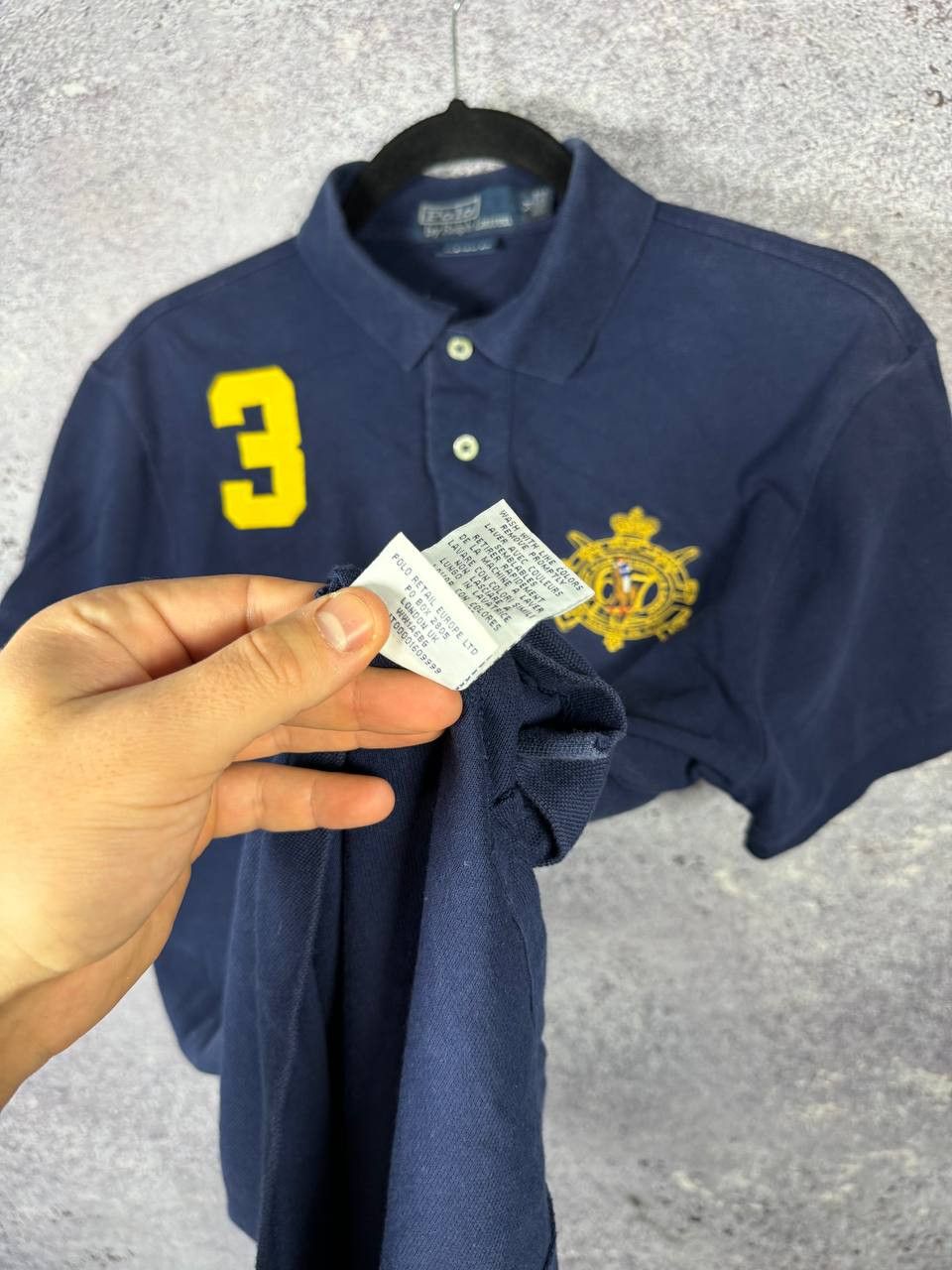 Polo Ralph Lauren × Vintage Polo Ralph Lauren Men's Equestrian Horse Crest Polo Rugby #3 Size US M / EU 48-50 / 2 - 9 Thumbnail