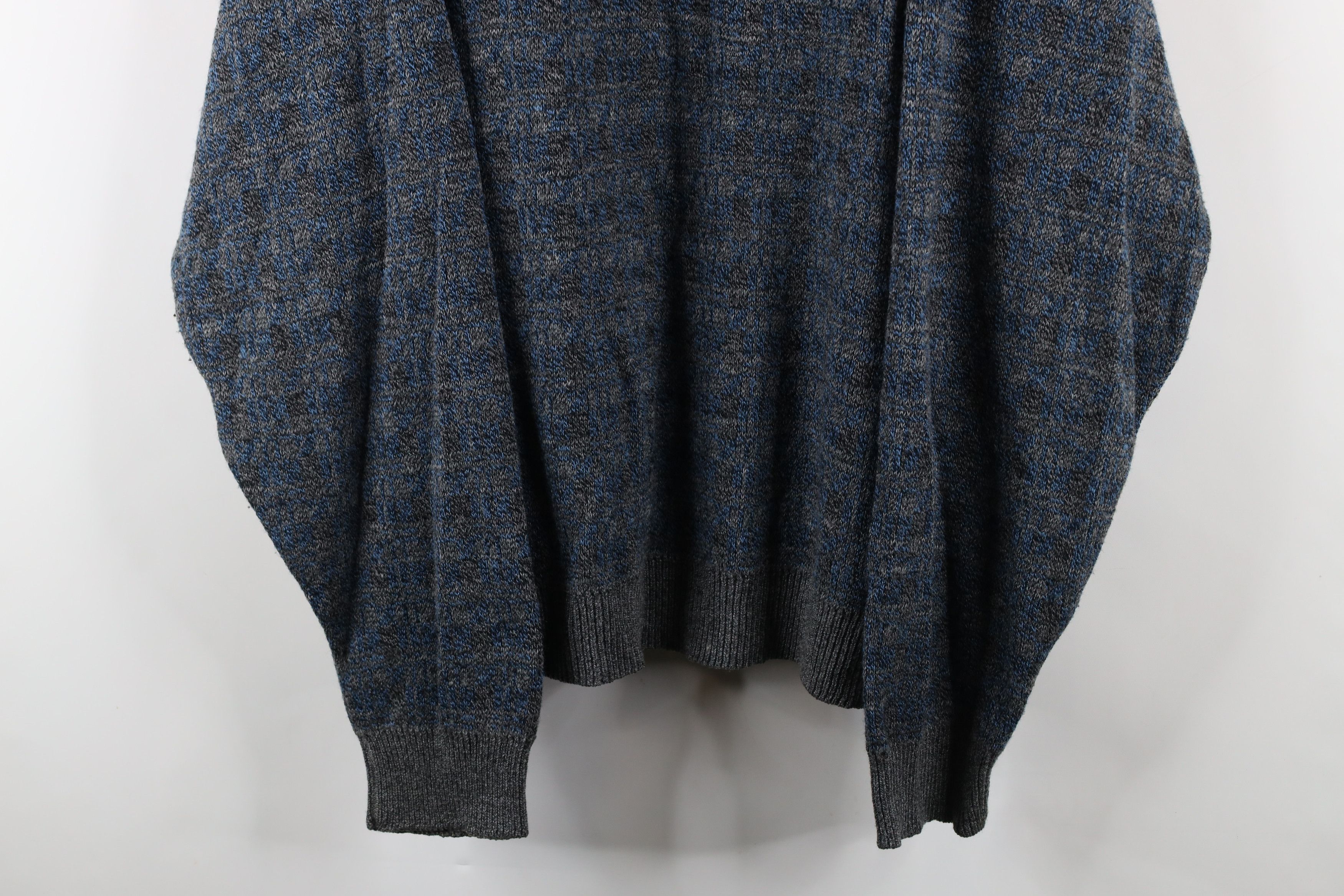 Vintage Vintage 90s Coogi Style Checkered Knit Dad Sweater Size US XXL / EU 58 / 5 - 3 Thumbnail