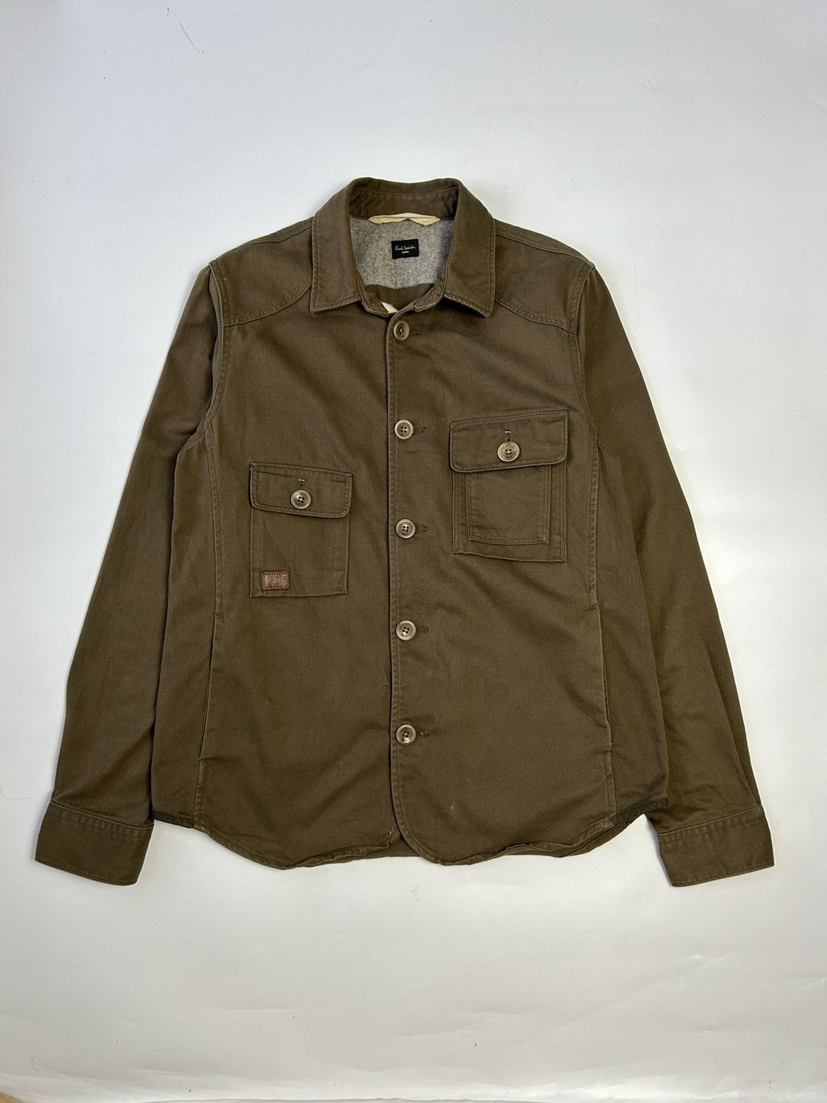 Designer × Paul Smith PAUL SMITH JEANS BUTTON UP LONG SLEEVE SHIRT Size US L / EU 52-54 / 3 - 1 Thumbnail