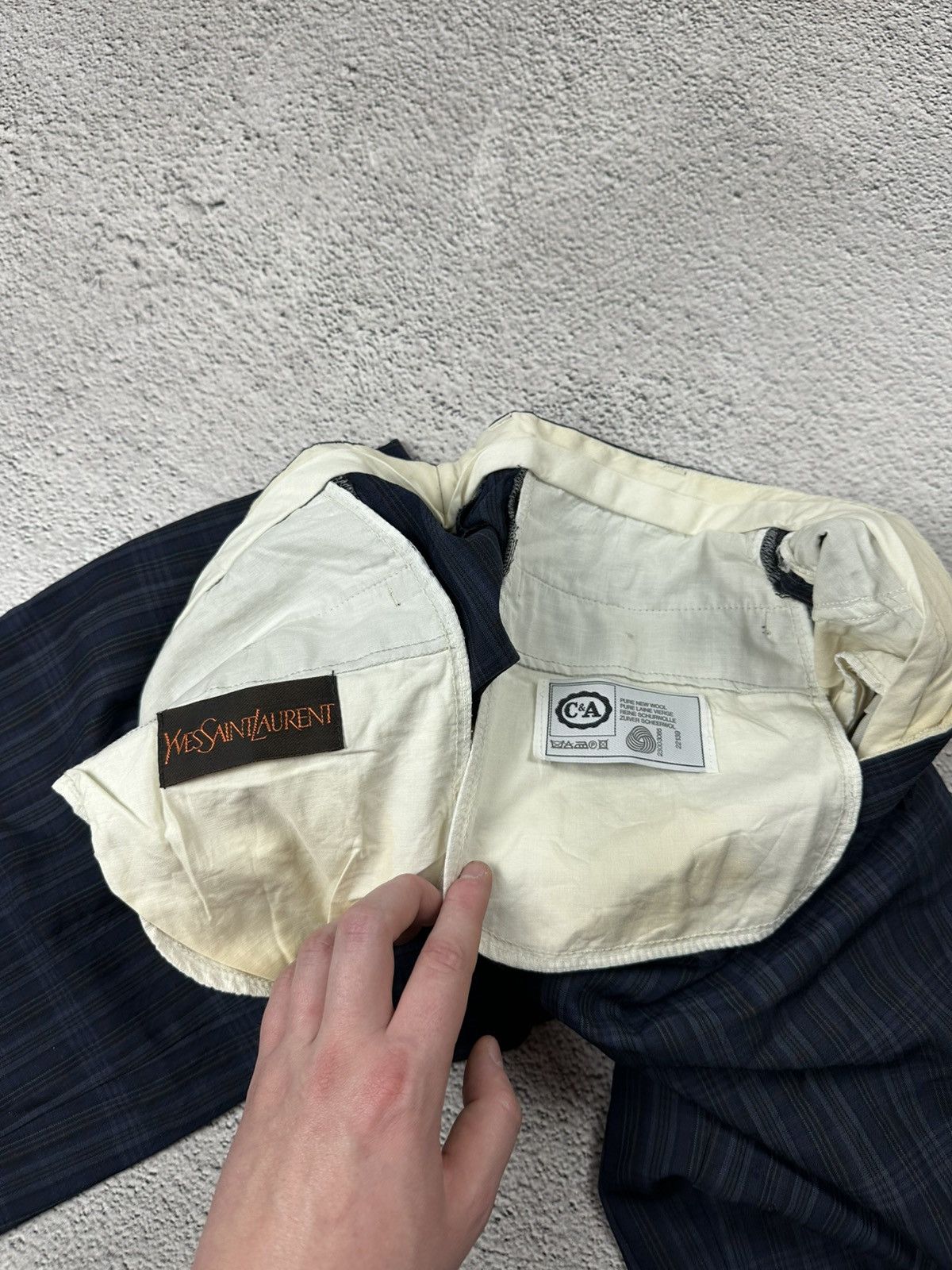 Vintage Yves Saint Lauren Classic Pants Old Money Style