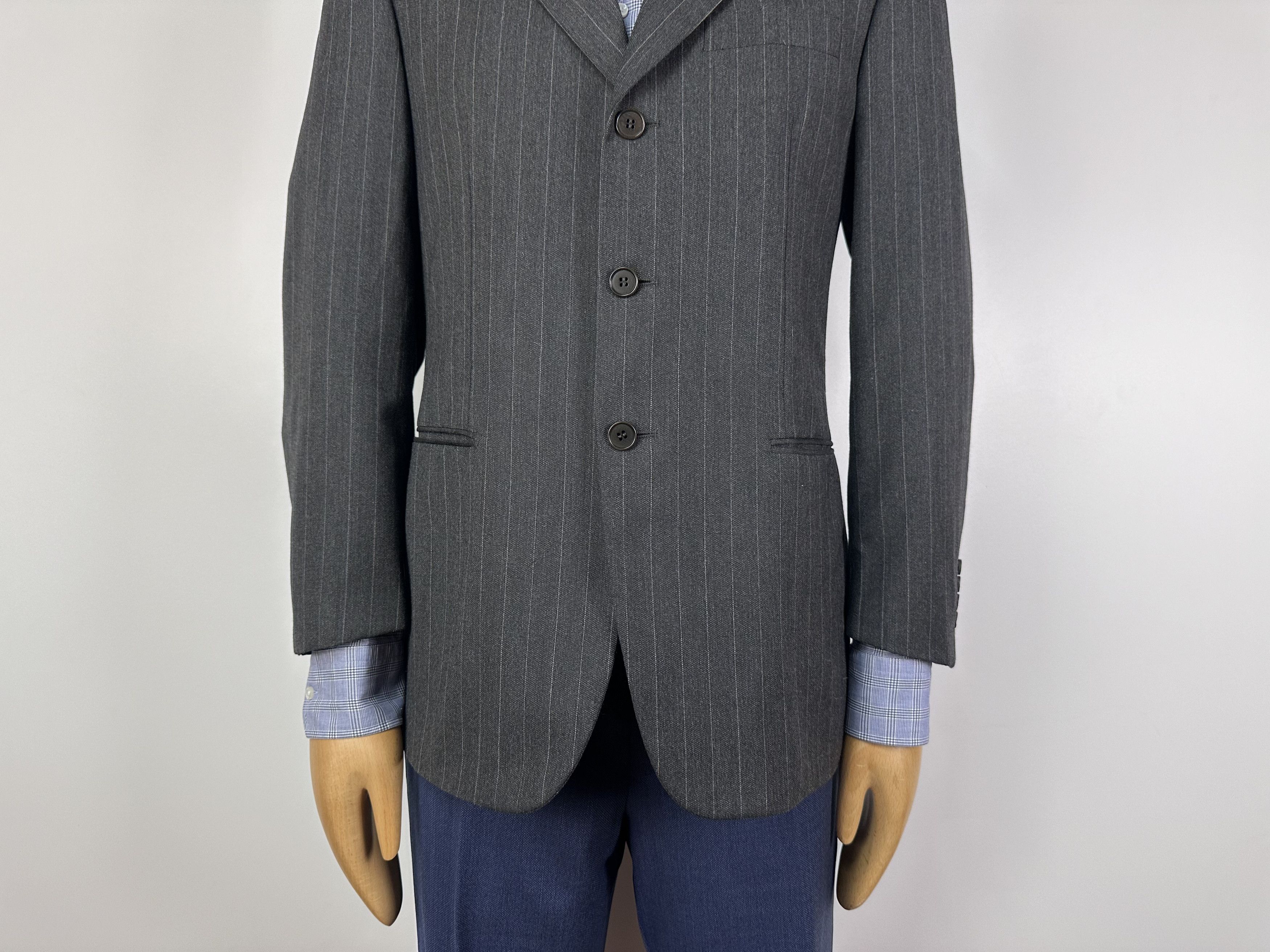 Grailed × Pal Zileri PAL ZILERI Gray Wool Blazer Sport Coat Jacke Mens Size 46 Size 46R - 3 Thumbnail