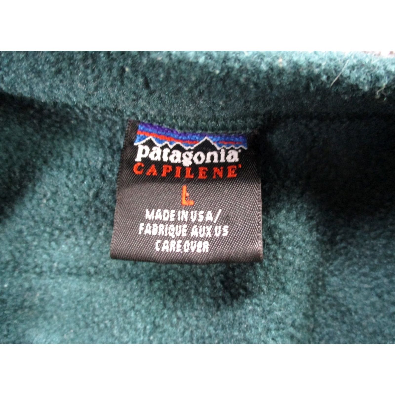 Patagonia Patagonia Jacket Mens L Green Capilene Fleece Windbreaker Hiking USA Made Vintage Green Patagonia Jacket Mens L Size US L / EU 52-54 / 3 - 7 Thumbnail
