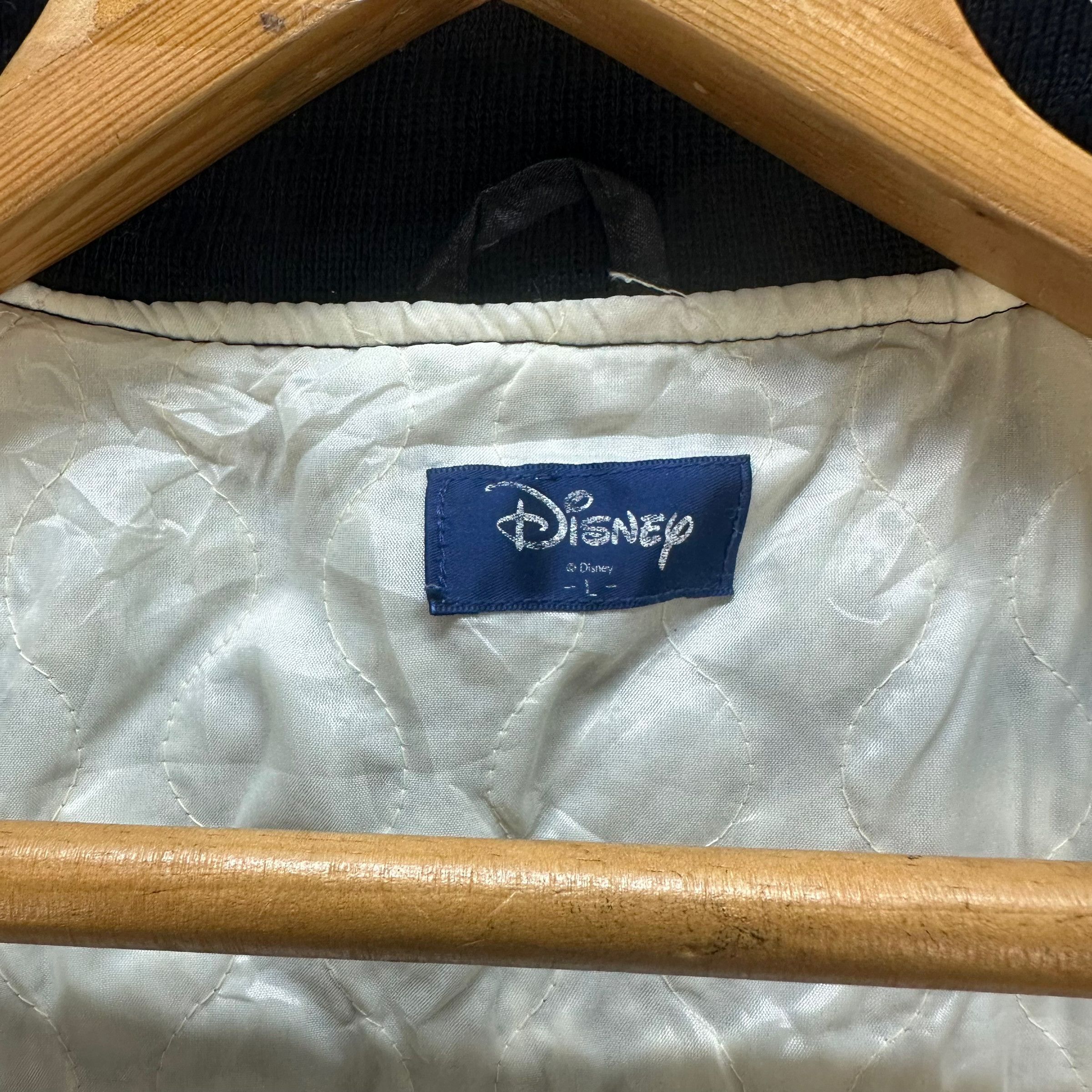Disney DISNEY MICKEY MOUSE EMBROIDERY LOGO BOMBER JACKET #8375-006 Size US L / EU 52-54 / 3 - 9 Thumbnail