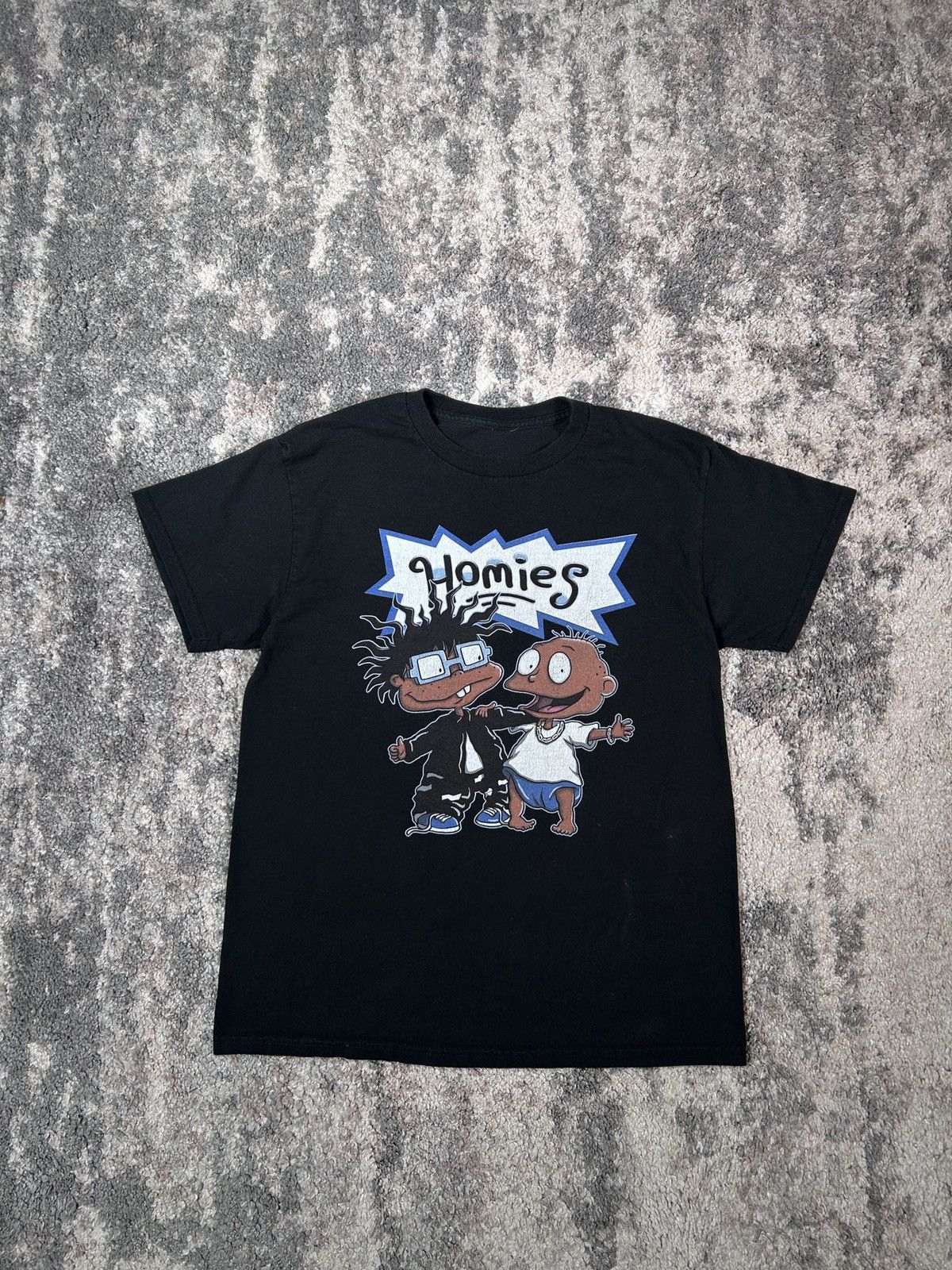 Cartoon Network × Nickelodeon × Vintage Vintage Nickelodeon Rugrats Homies t shirt Size US M / EU 48-50 / 2 - 2 Thumbnail