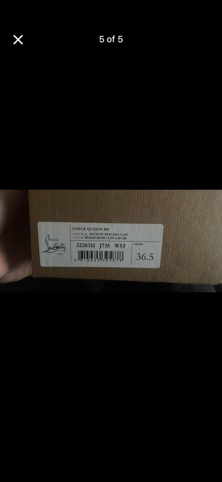 Christian Louboutin Christian Louboutin holographic / embellished pumps Size US 6.5 / IT 36.5 - 4 Thumbnail