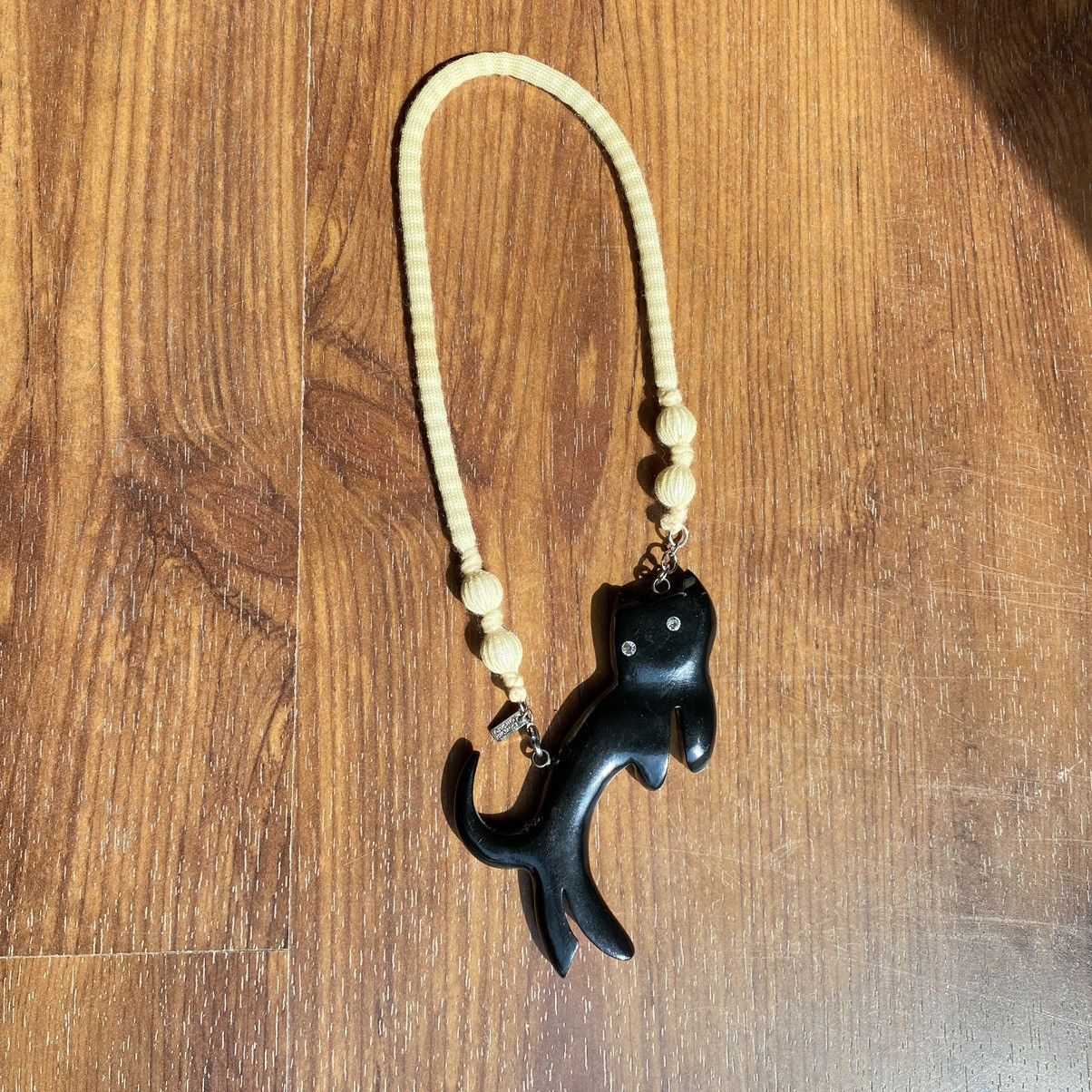 Tsumori Chisato TSUMORI CHISATO Midnight Cat Necklace. Size ONE SIZE - 9 Thumbnail