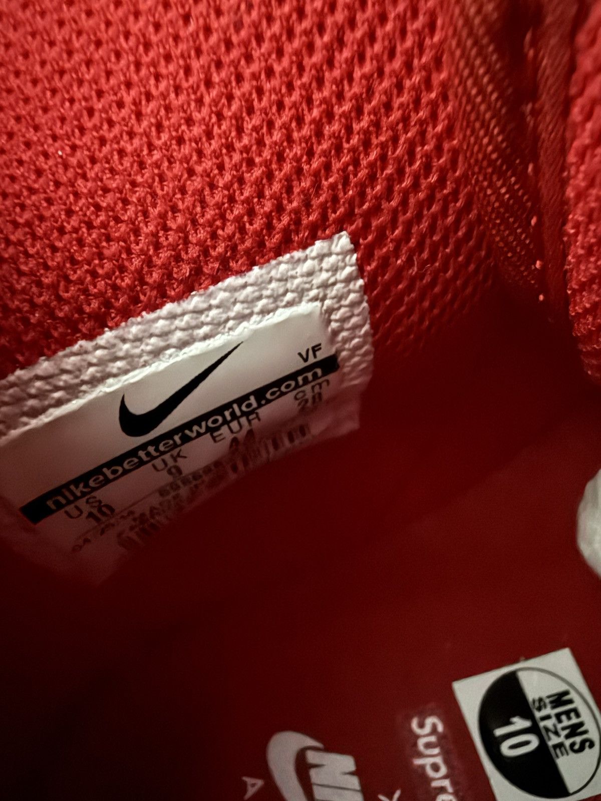 Nike × Supreme Air Forcr 1 High Supreme SP Size US 10 / EU 43 - 11 Thumbnail