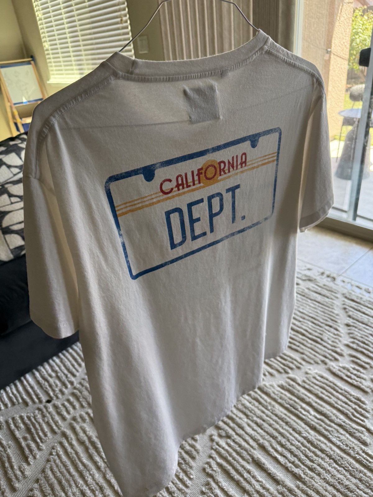 Gallery Dept. Gallery Dept. California License Plate T-Shirt (M 