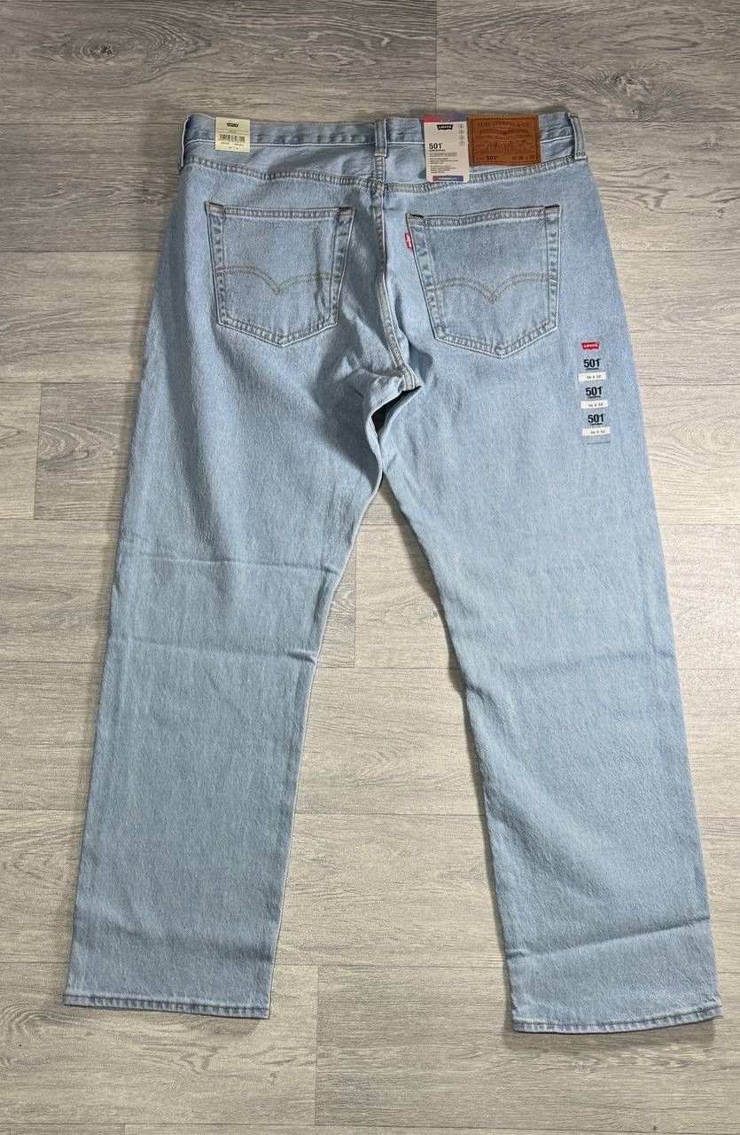 Levi's Levi’s 501 Thermodapt Jeans in Light Blue W36 L32 Size US 36 / EU 52 - 4 Thumbnail