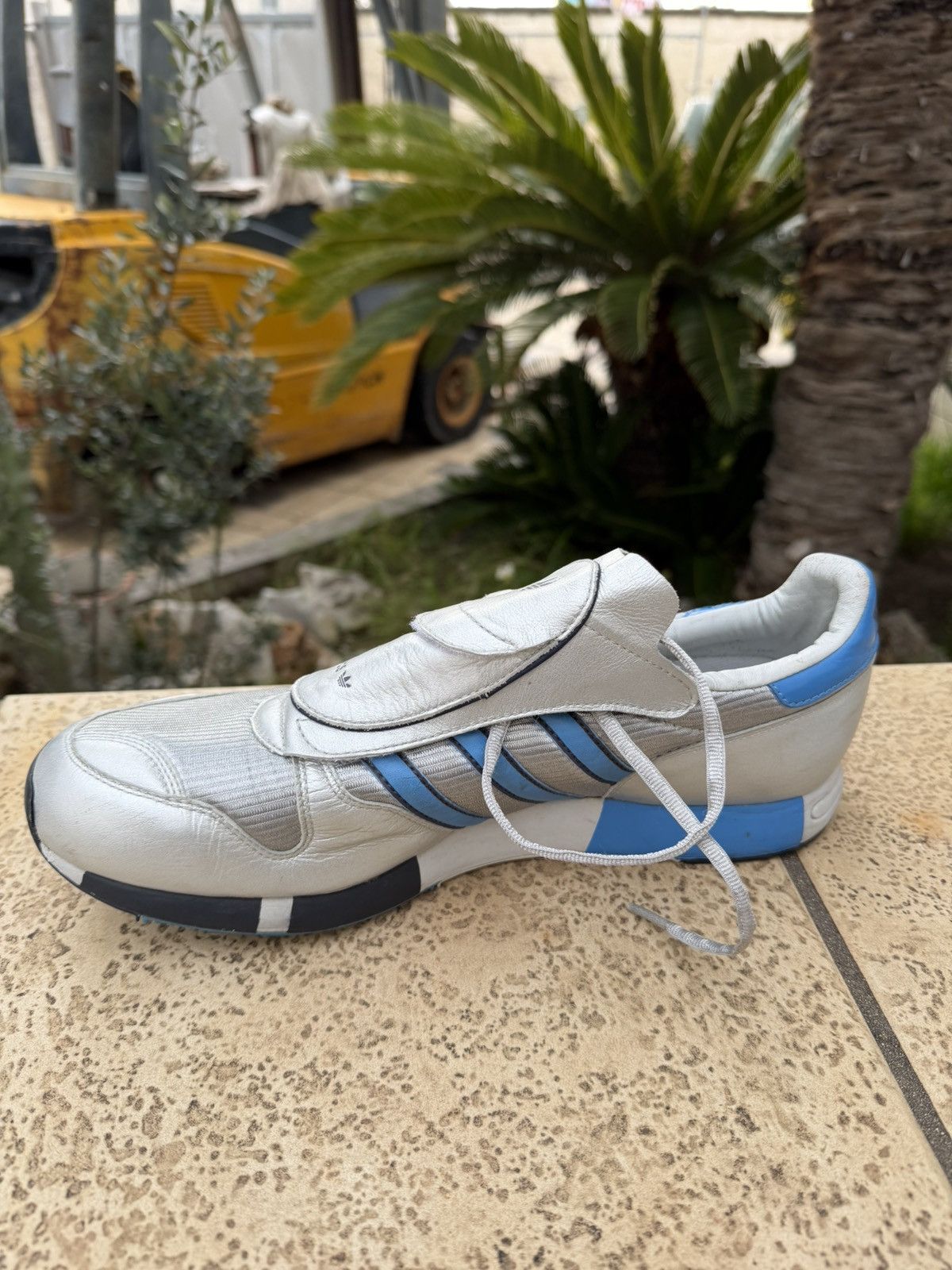 Adidas Adidas Micropacer Metallic Silver Shoes 2005 Vintage Size US 11.5 / EU 44-45 - 6 Thumbnail