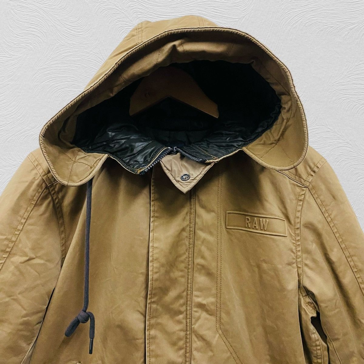 G-Star Gstar raw hoodie parka long jacket Size US M / EU 48-50 / 2 - 3 Thumbnail