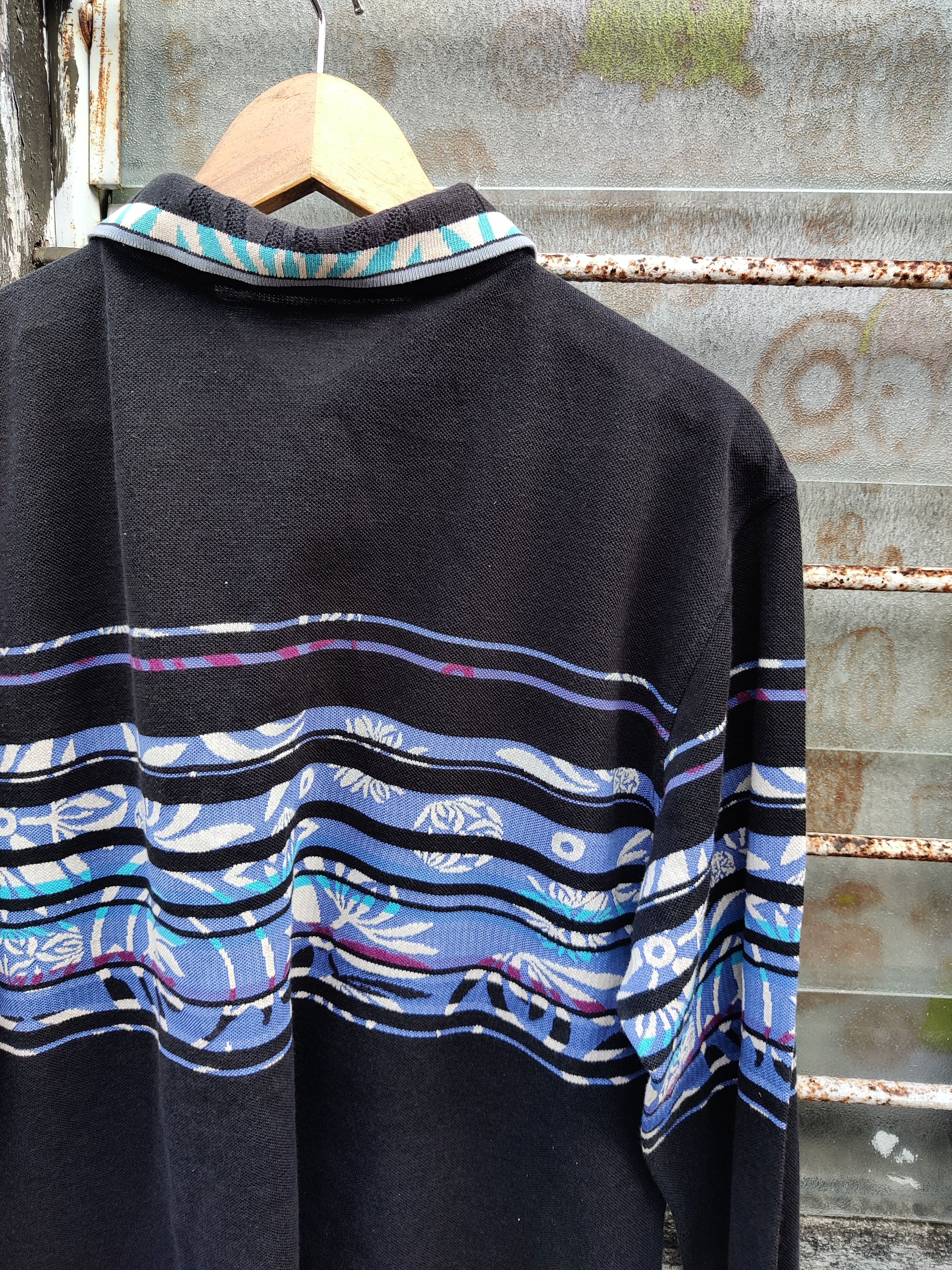 Kenzo 🔥Best Offer🔥 Vintage Kenzo Golf Paisley Stripes Shirt Size US L / EU 52-54 / 3 - 5 Thumbnail