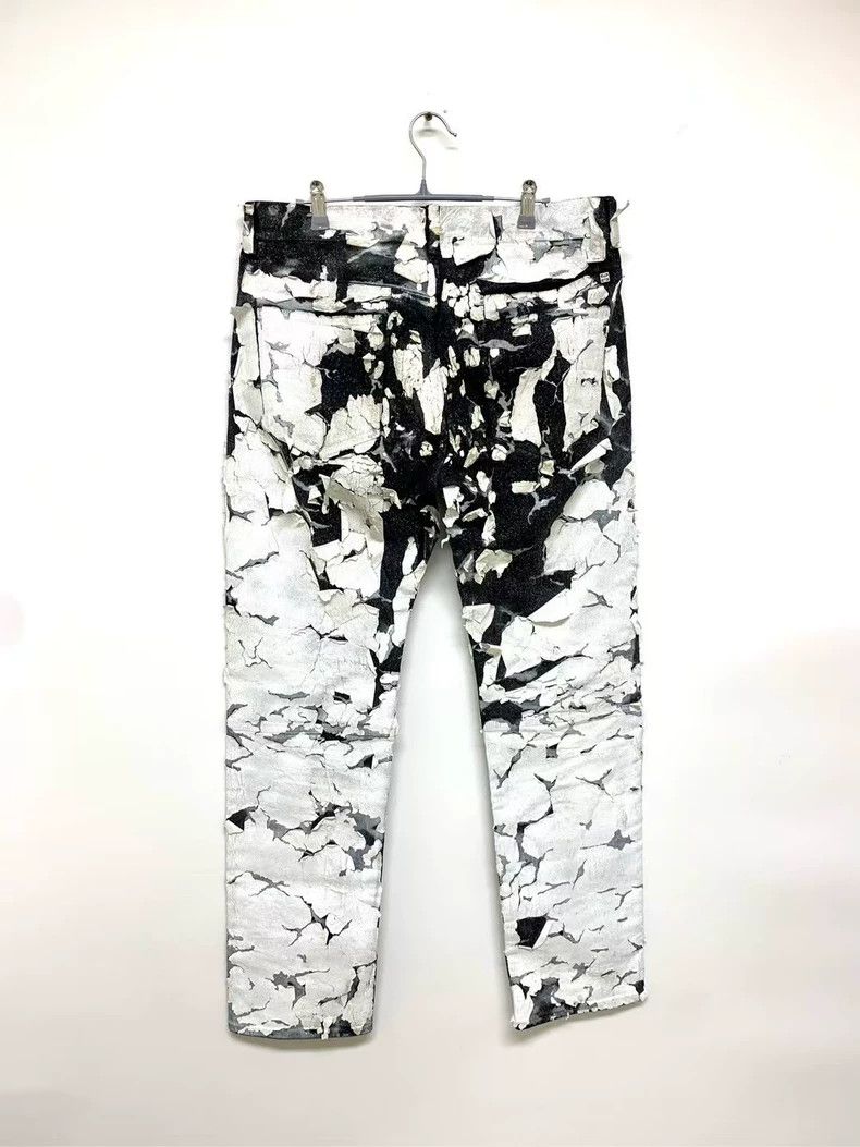 Givenchy Givenchy Plaster Paint Splatter Destroyed Denim Pants 2505- Size US 33 - 8 Thumbnail