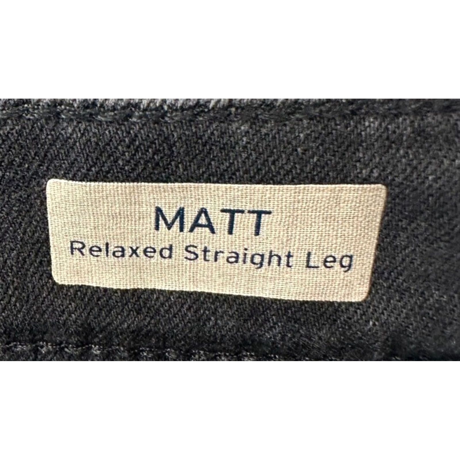 Mavi Mavi Matt Jeans Mens 28X32 Grey Relaxed Straight Stretch Denim NEW Size US 28 / EU 44 - 6 Thumbnail