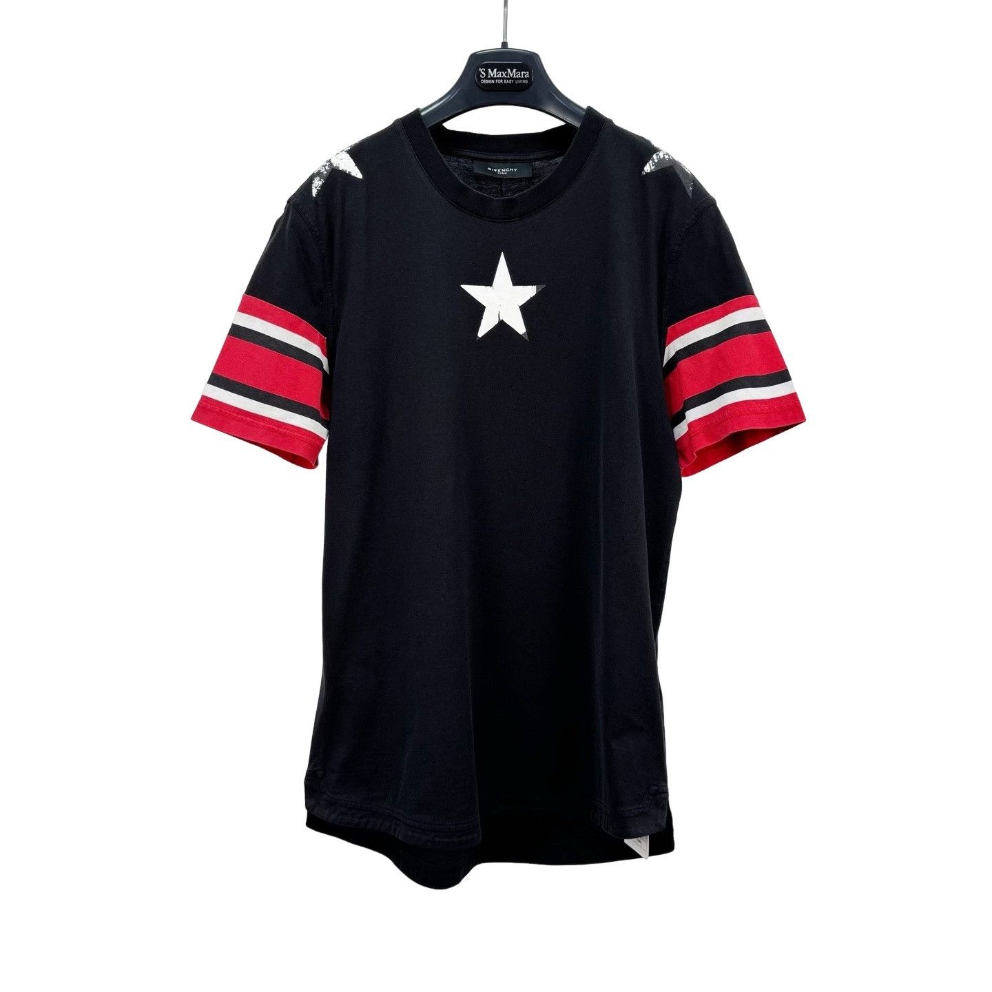 Givenchy Givenchy Star Print Striped T-Shirt S Size US S / EU 44-46 / 1 - 1 Thumbnail
