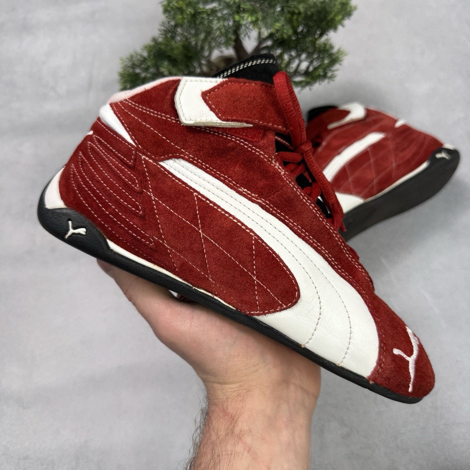 Puma × Vintage Crazy Puma Y2K Hi Top Sneakers Boxing Shoes Boots
