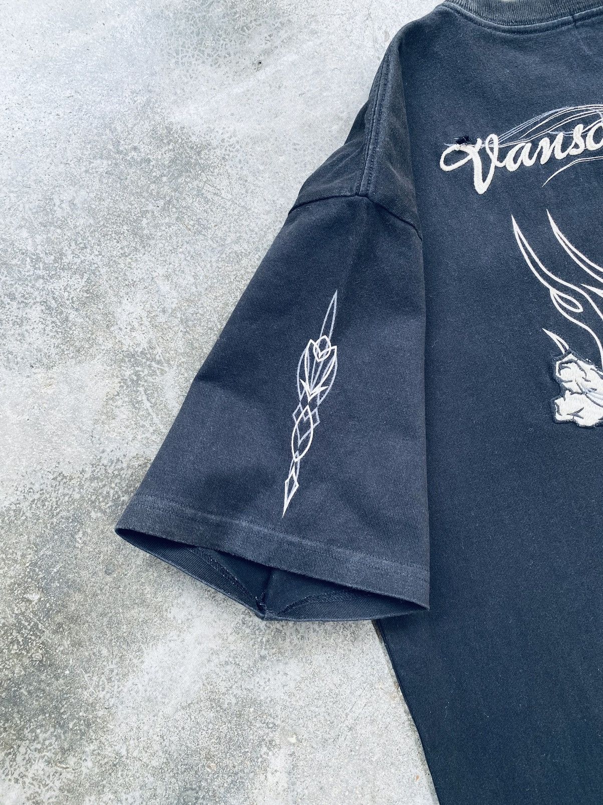 Vanson Leathers Vintage Rare Vanson Leathers Skull Rare Tees Size US XXL / EU 58 / 5 - 12 Thumbnail