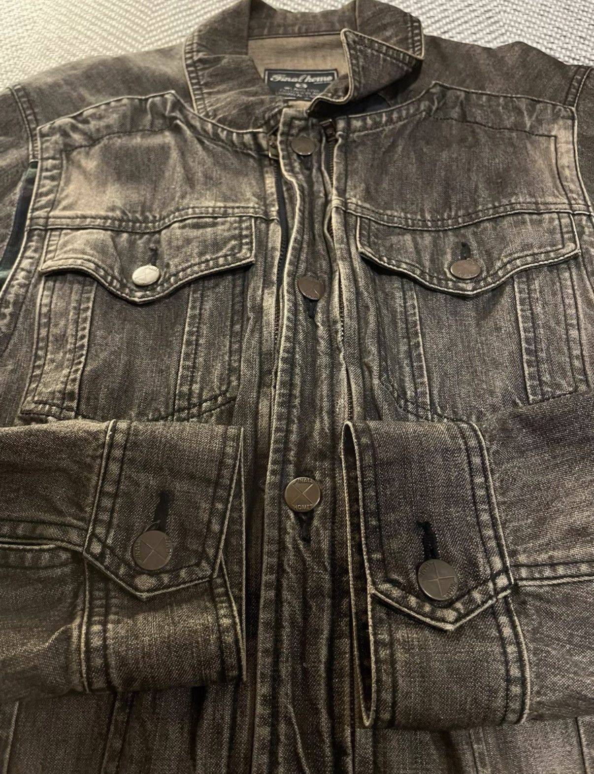 Final Home Final Home Deconstructed Denim Jacket K24 Size US M / EU 48-50 / 2 - 3 Thumbnail