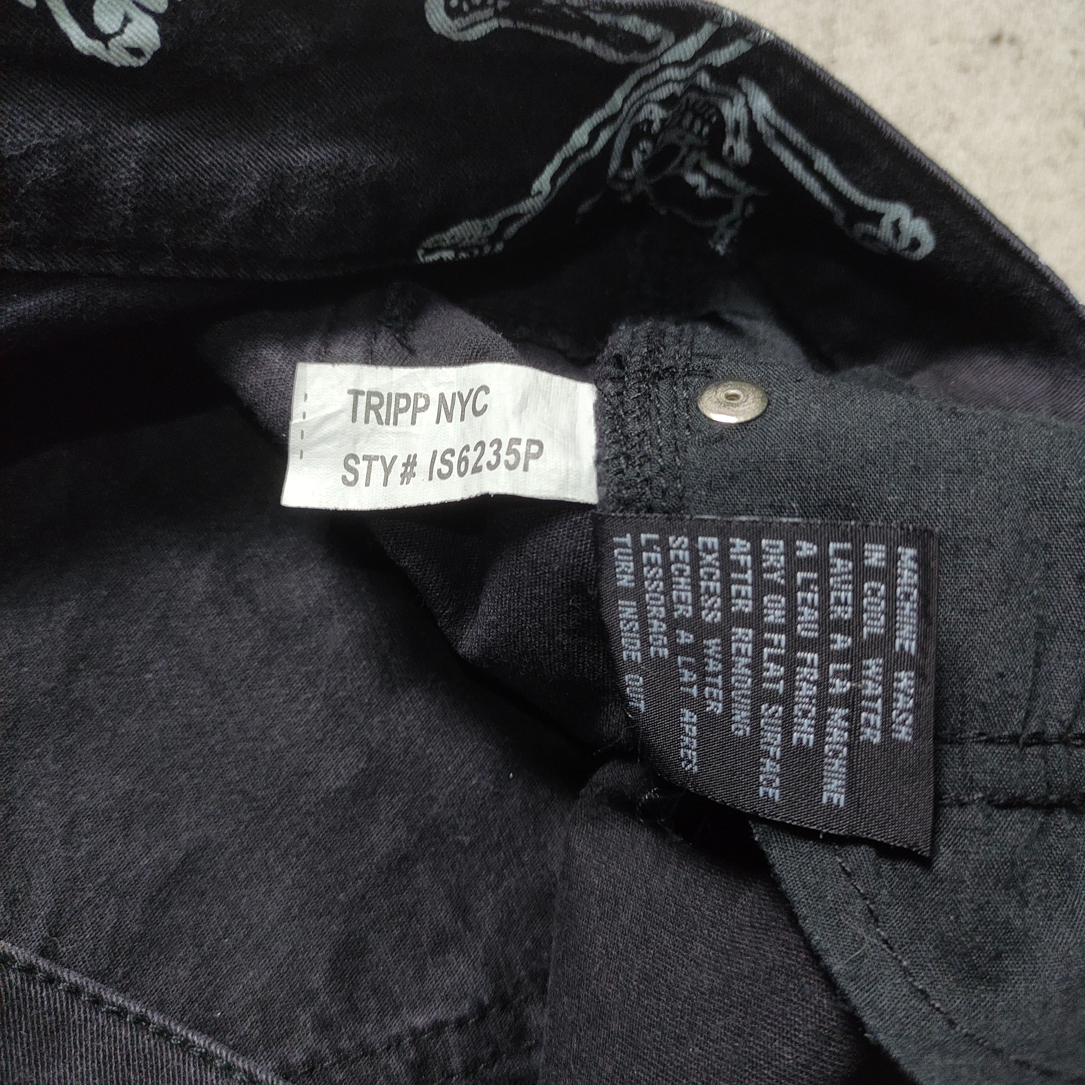 Tripp NYC Tripp Nyc Skull Jeans Archive Avant Garde Size US 30 / EU 46 - 6 Thumbnail