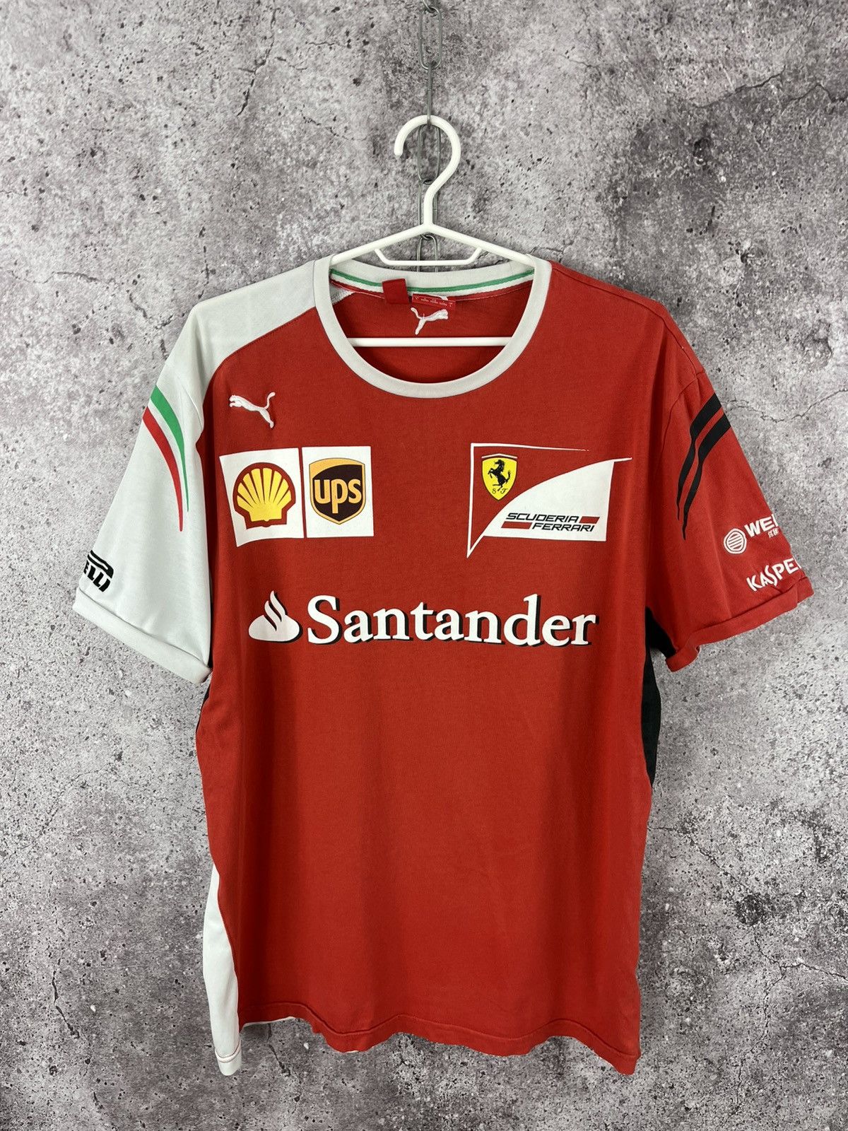 Ferrari × Giorgio Fiorelli × Puma Puma Ferrari Giorgio Firelli Racer T-Shirt Multi Logo Size L Size US L / EU 52-54 / 3 - 1 Thumbnail