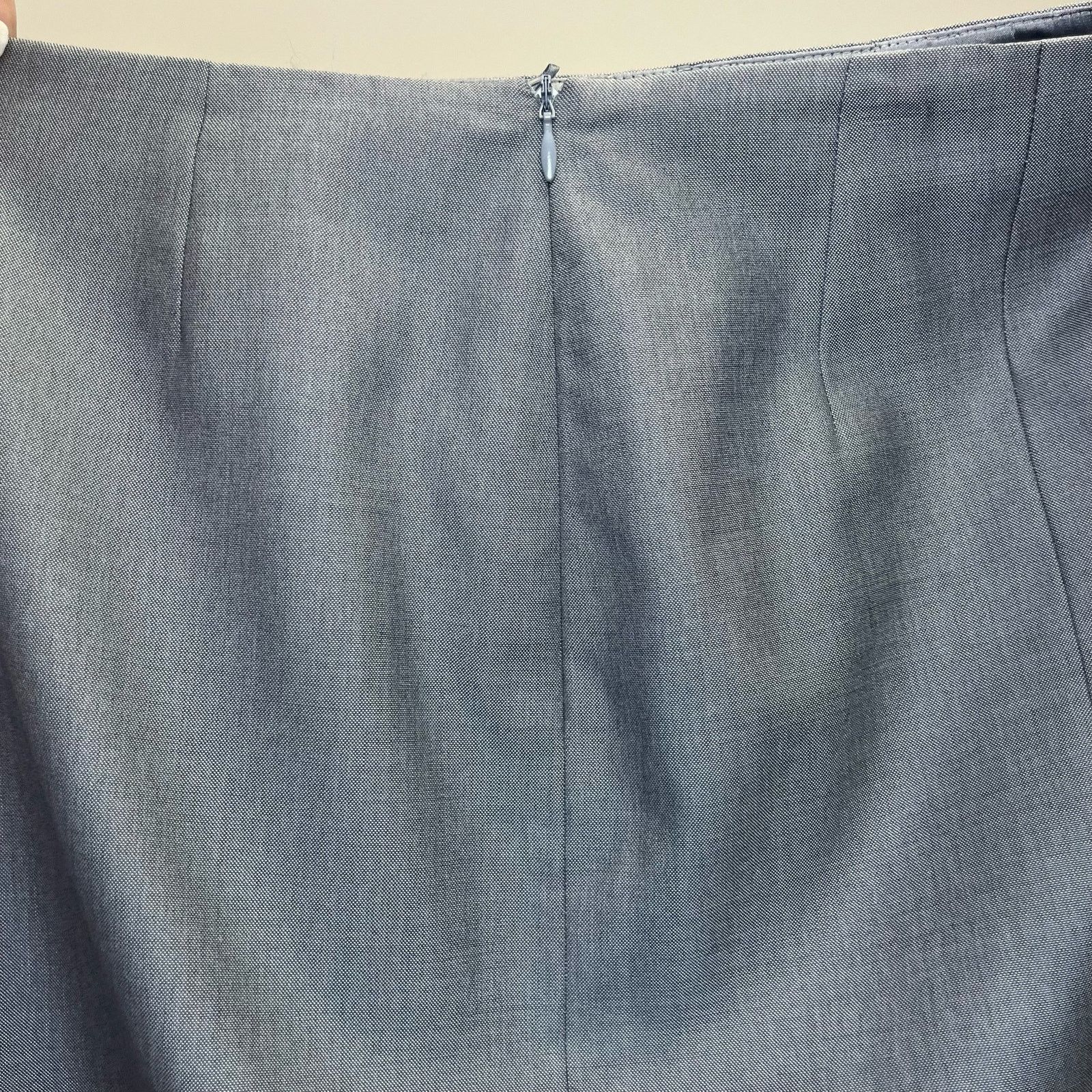 Escada Escada Silk Wool Blend Pencil Skirt Black Label 36 Small Size 28" / US 6 / IT 42 - 4 Thumbnail