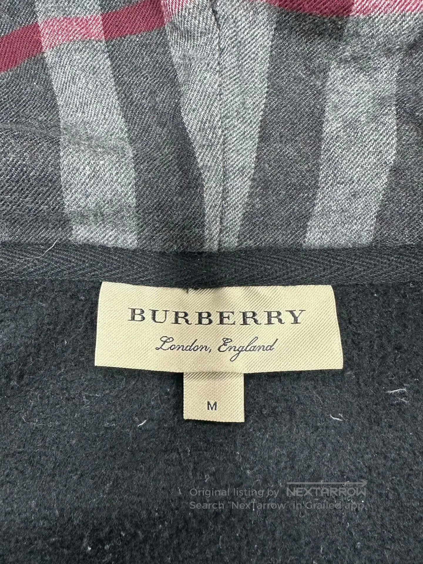 Burberry Burberry Black Classic Embroidered Warhorse Zip-up Hoodie Size M / US 6-8 / IT 42-44 - 3 Thumbnail