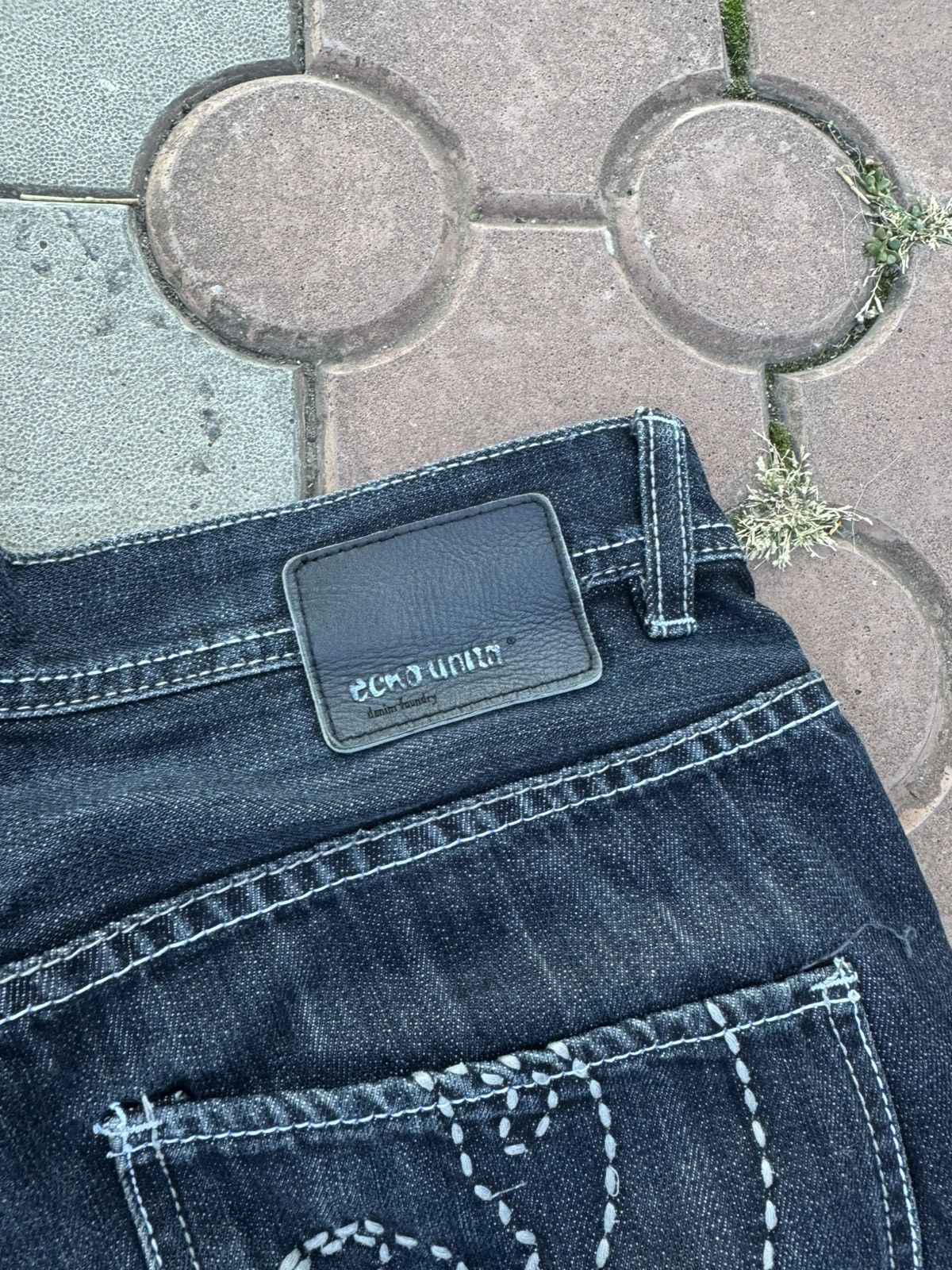 Ecko Unltd. Ecko Unlimited Baggy Y2K Denim Shorts Jorts USA Size US 32 / EU 48 - 5 Thumbnail