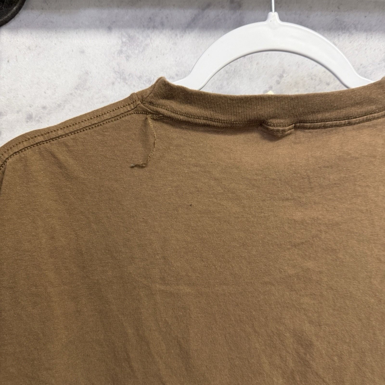 Vintage Vintage Military Brown Blank T Shirt Mens Large 90s Olympic Size US L / EU 52-54 / 3 - 5 Thumbnail