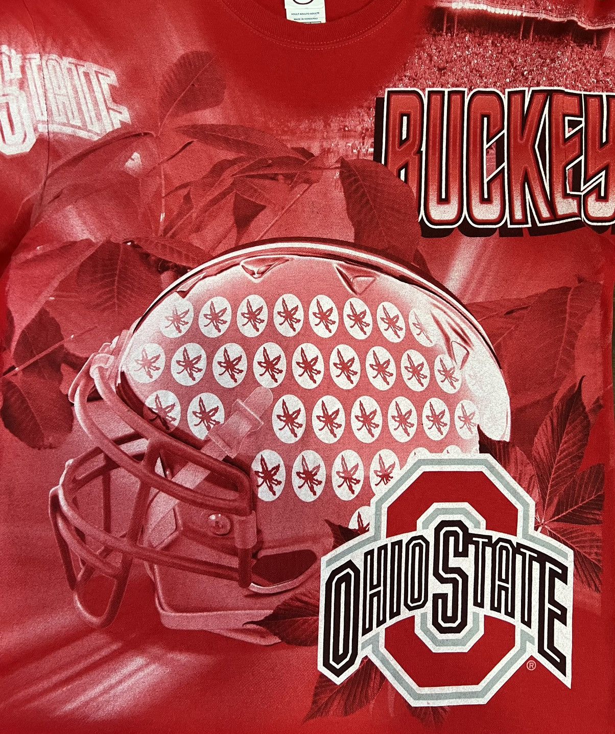 NFL × Vintage Vintage Ohio State University Football Buckeyes Go Buck! tee Size US M / EU 48-50 / 2 - 6 Thumbnail