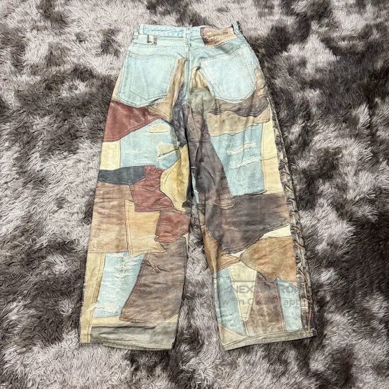 Acne Studios Acne Studios SS24 Dirty Fit Illusion Inkjet Baggy Printed Size US 28 / EU 44 - 2 Thumbnail
