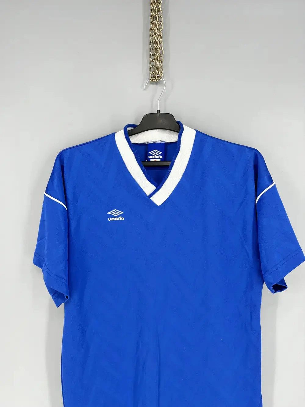 Other Vintage 80s UMBRO Soccer Sport Retro Jersey T-shirt Rare Size US M / EU 48-50 / 2 - 6 Thumbnail