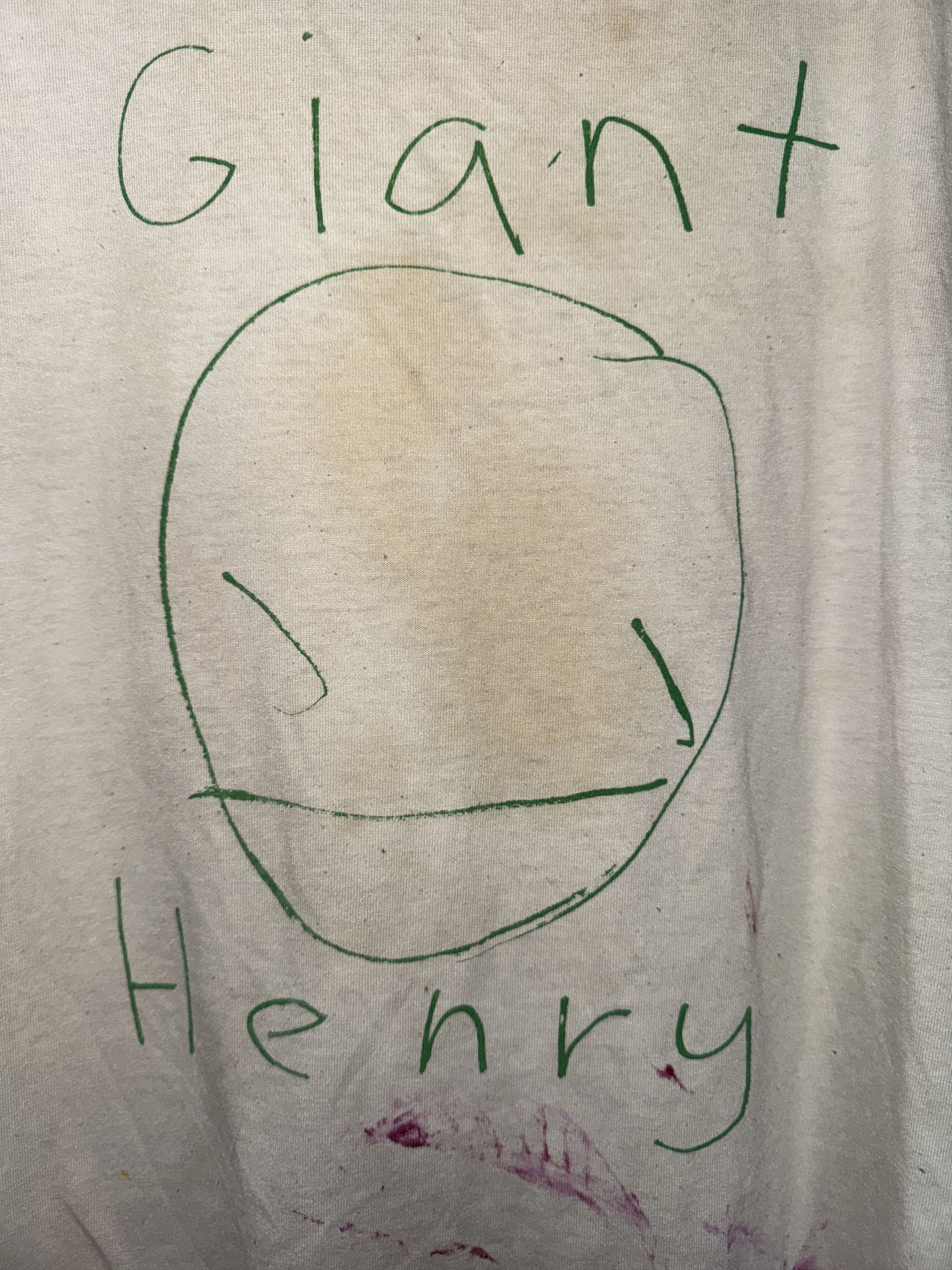 Vintage Vintage Giant Henry Tee Concert Tee Unwound Band Shirt Size US XL / EU 56 / 4 - 2 Thumbnail