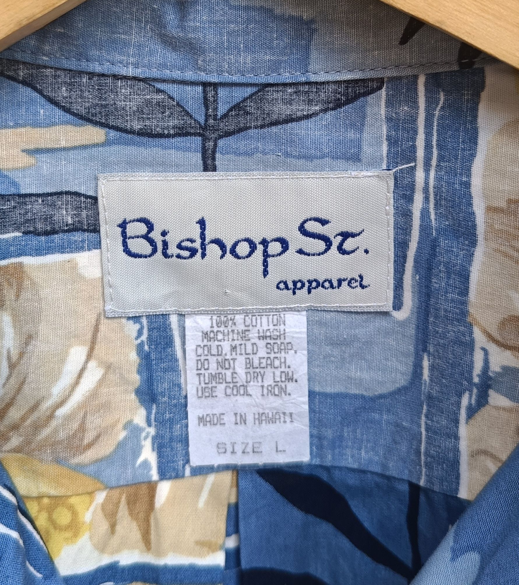 Vintage vintage Hawaii shirt bishop st. apparel Size US L / EU 52-54 / 3 - 2 Thumbnail