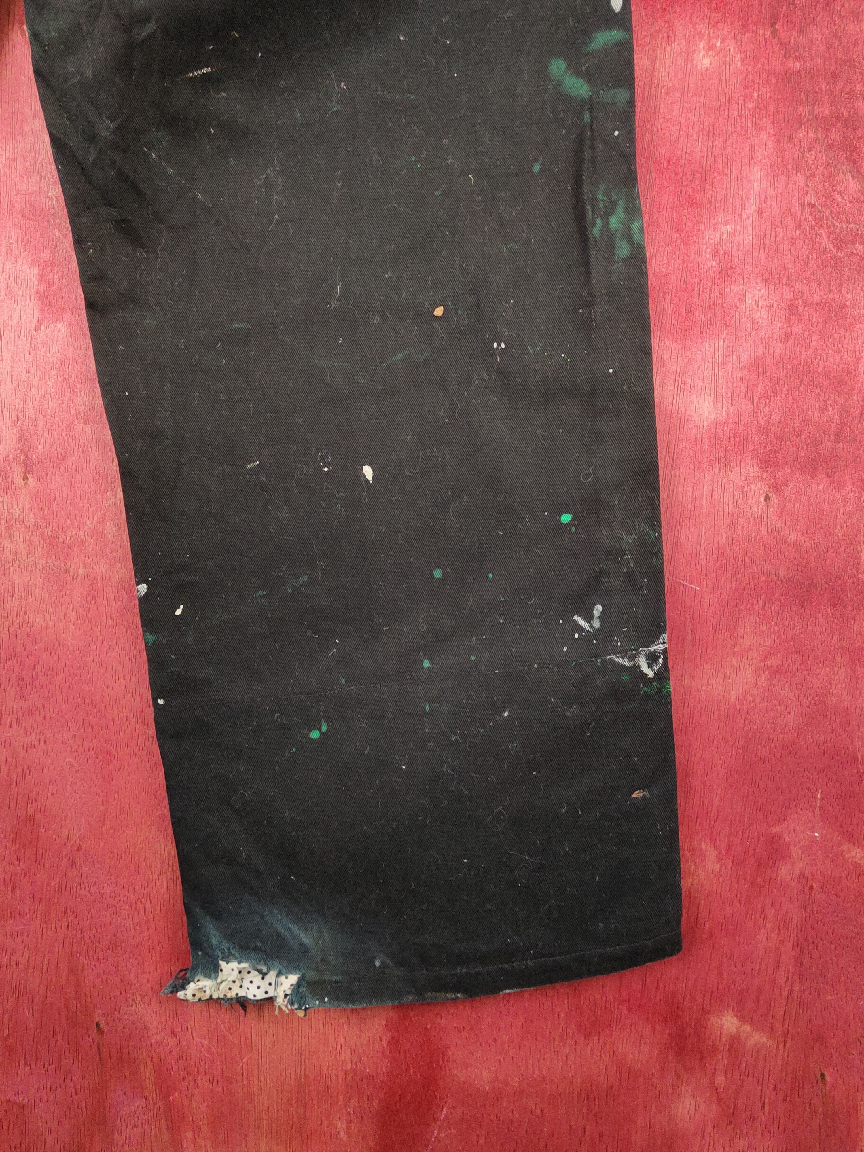Japanese Brand Free Beat Black painter Multipocket Cargo Pants #S1749 Size US 30 / EU 46 - 14 Thumbnail