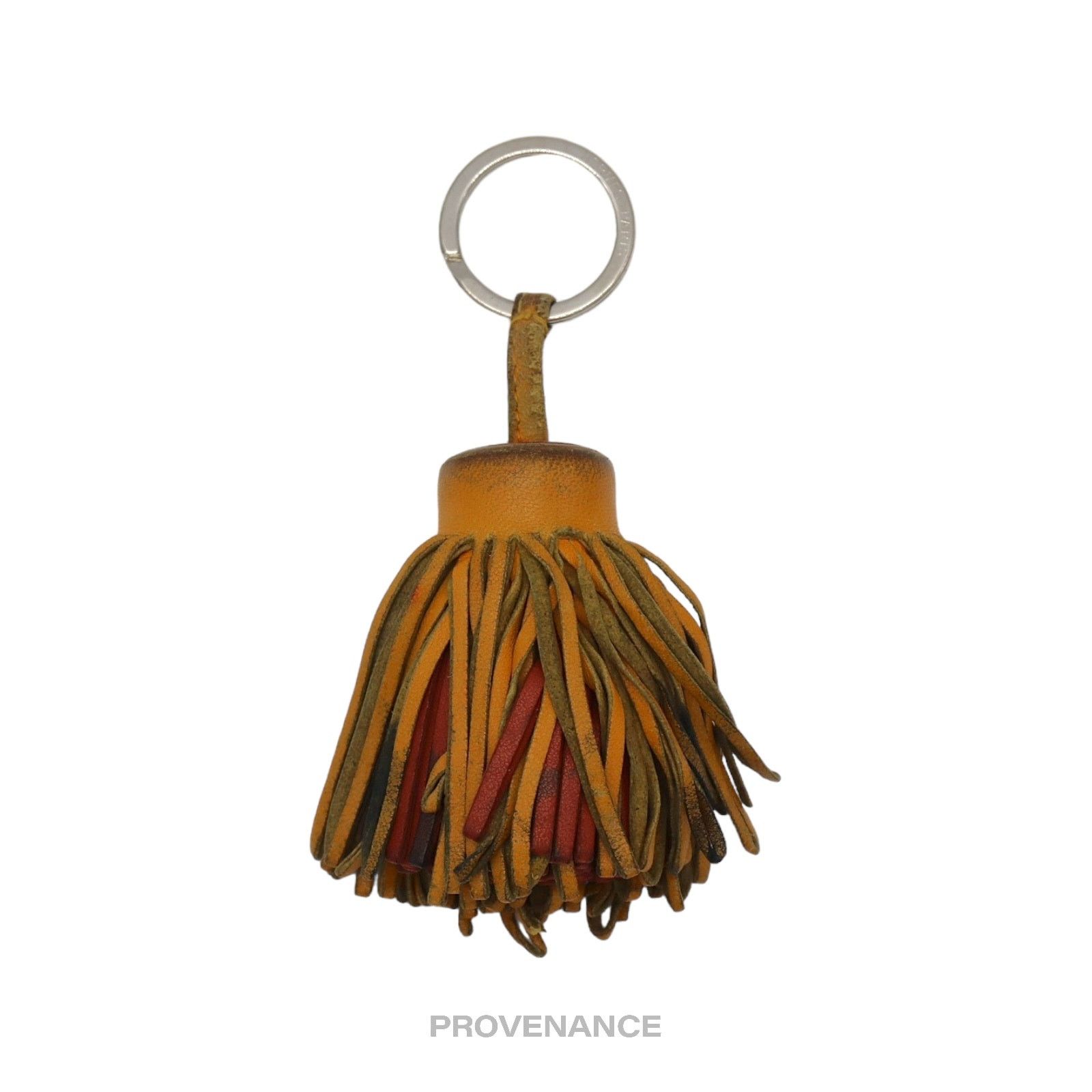 Hermes 🔴 Hermes Milo Carmen Keychain - Orange/Red Leather Size ONE SIZE - 2 Thumbnail