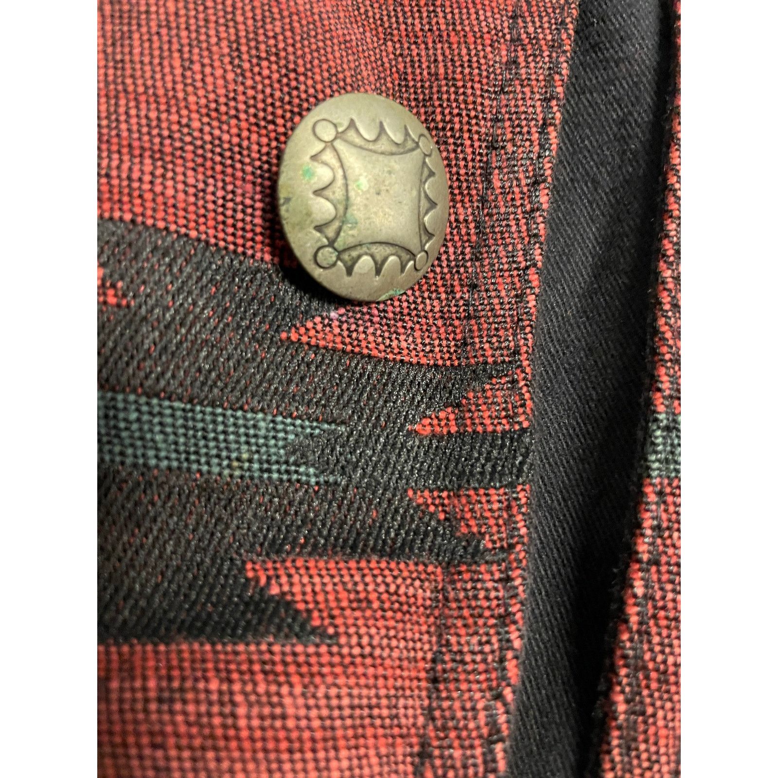 True Grit Vintage TRUE GRIT Southwestern Aztec Design Vest USA Women’s Size XS / US 0-2 / IT 36-38 - 12 Thumbnail