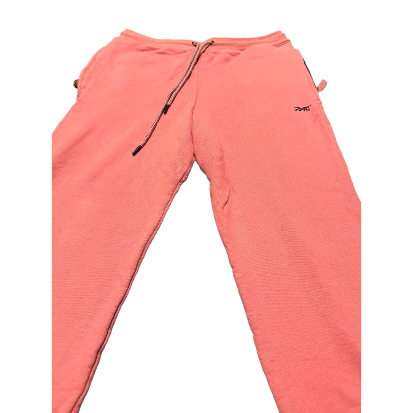 Victoria Beckham VINTAGE Reebok by Victoria Beckham Boyfriend Joggers Women’s L Pink Pants Activewear Jogger Activewear Logo Pockets Size 36" / US 14 / IT 50 - 5 Thumbnail
