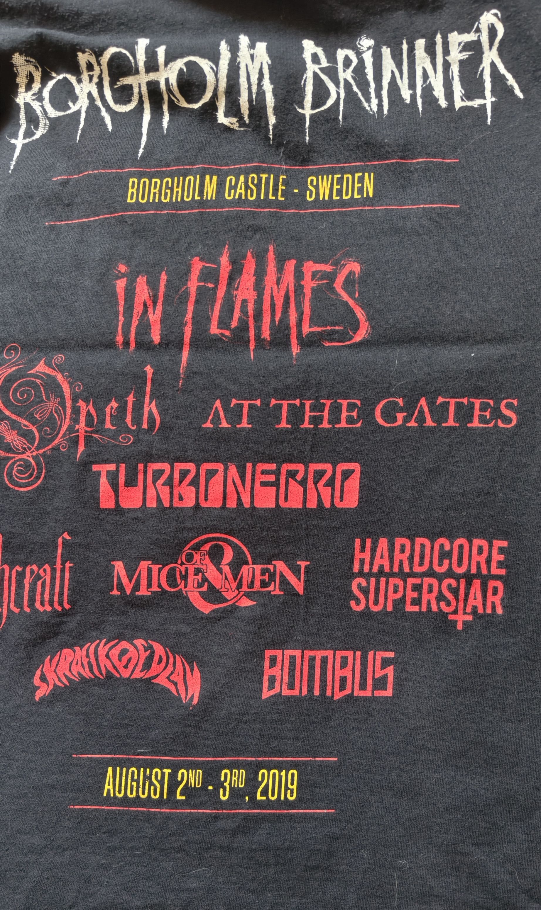 Other Borgholm Brinner In Flames Turbonegro Opeth Size US M / EU 48-50 / 2 - 6 Thumbnail