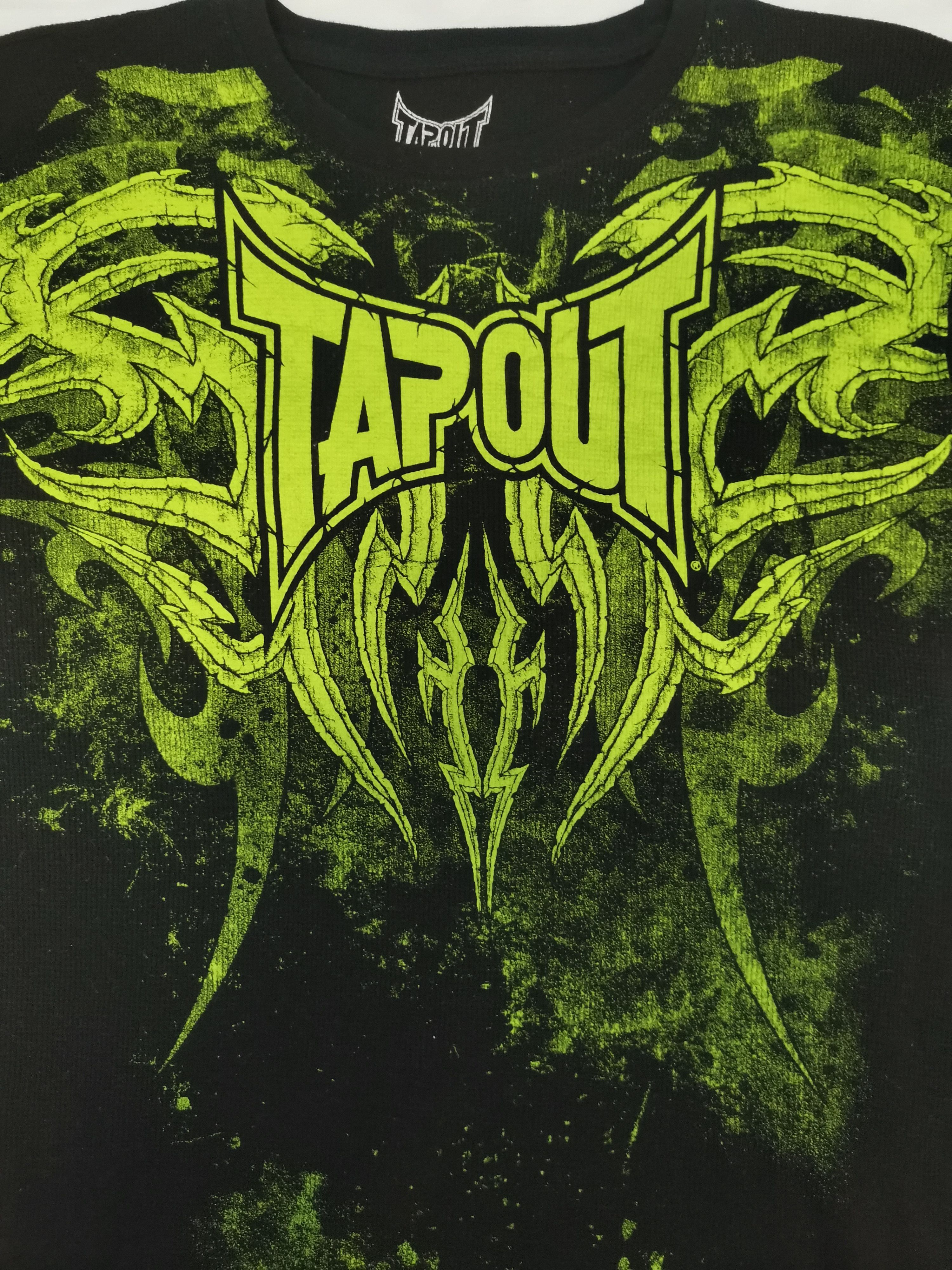 Tapout Big Print Long Sleeve Affliction Streetwear MMA