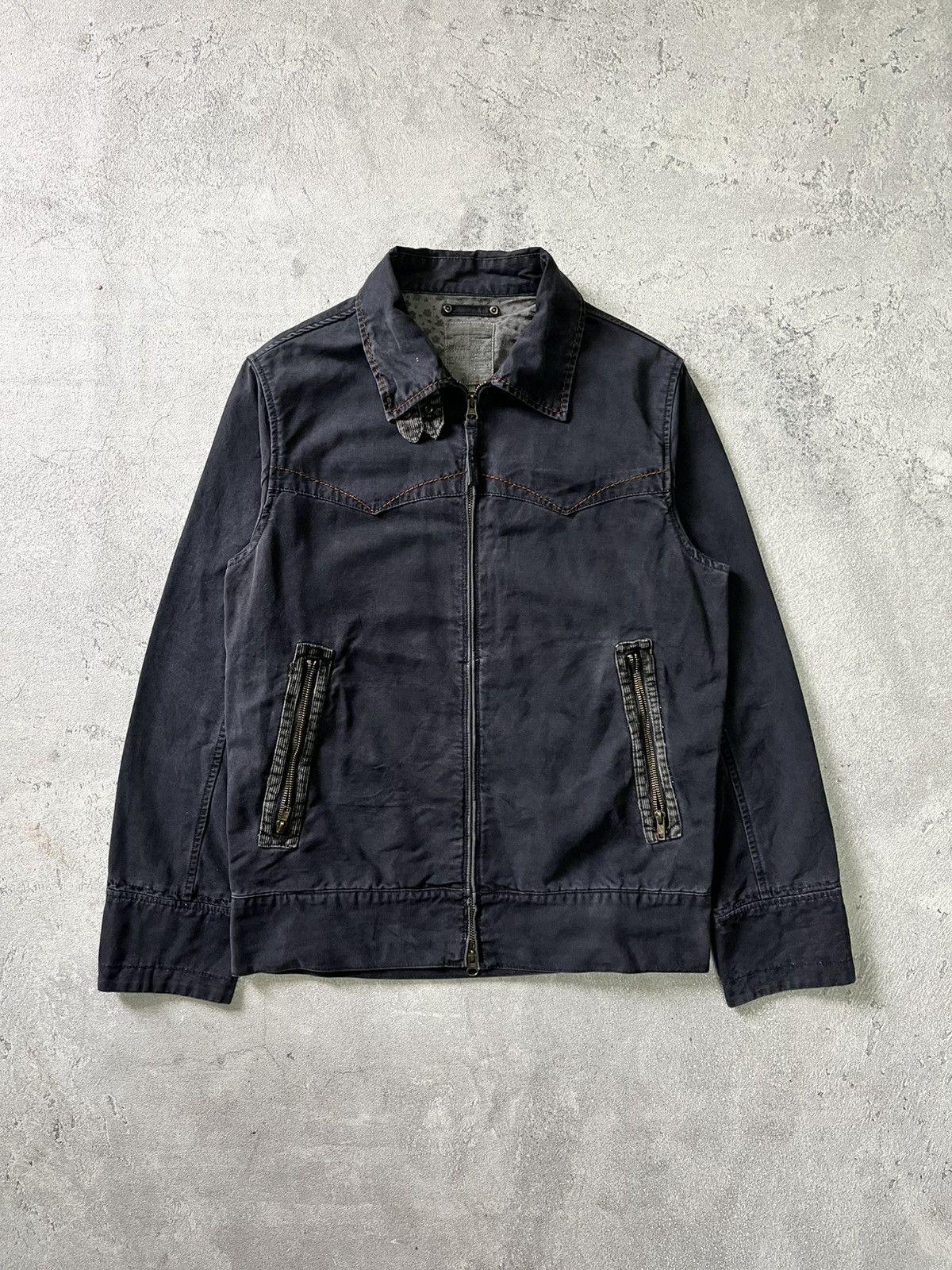 Japanese Brand Vtg Oilcake work jacket Size US M / EU 48-50 / 2 - 1 Thumbnail
